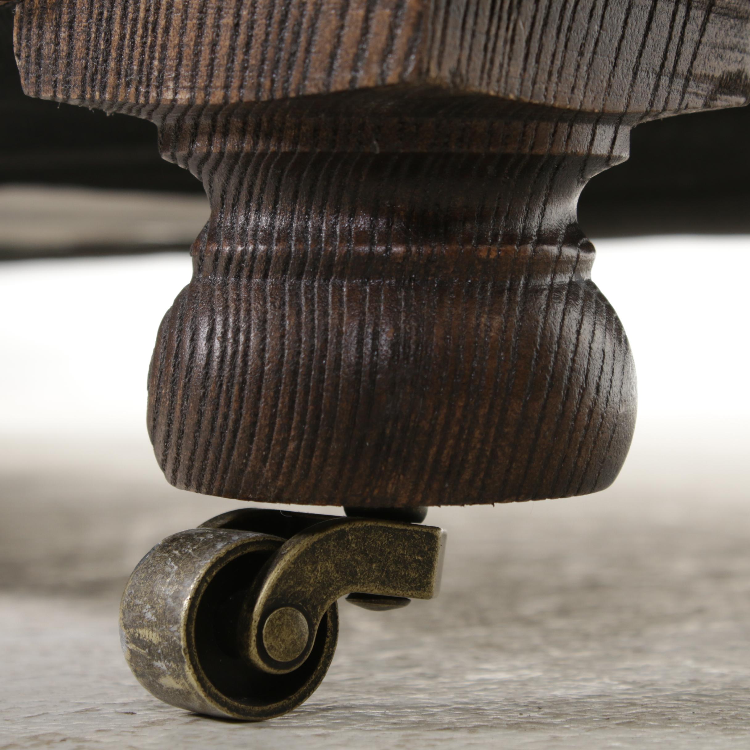 Restoration Hardware "Kensington" Leather Chesterfield Style Sofa