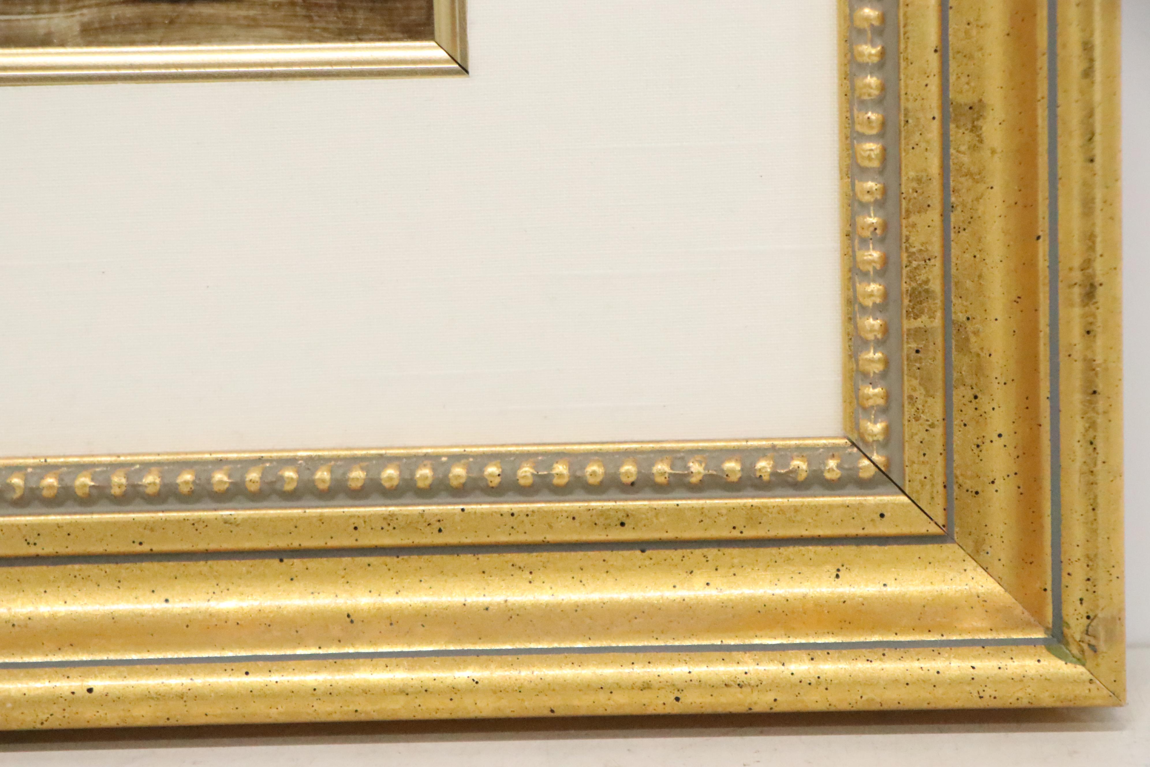 Emilio Pica Abstract Floral Still Life Oil Painting, Late 20th Century