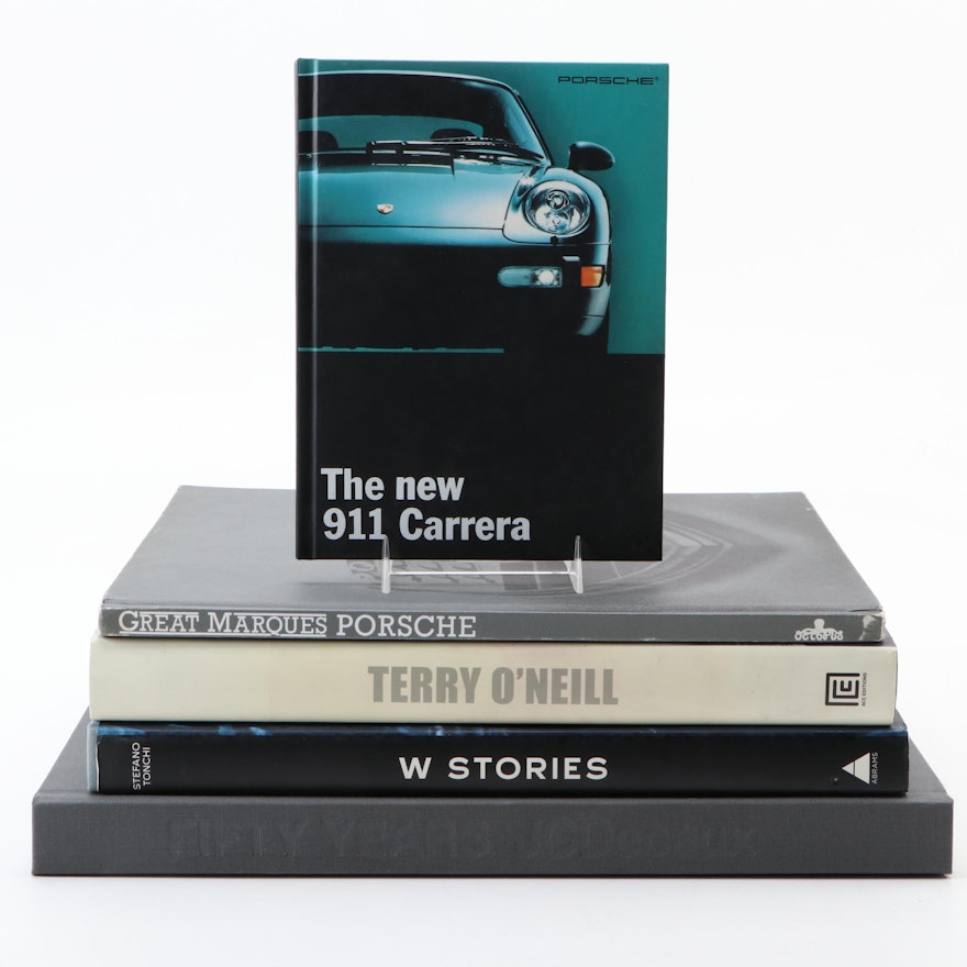 Fashion and Automobile Books Including "Terry O'Neill: The A–Z of Fame"