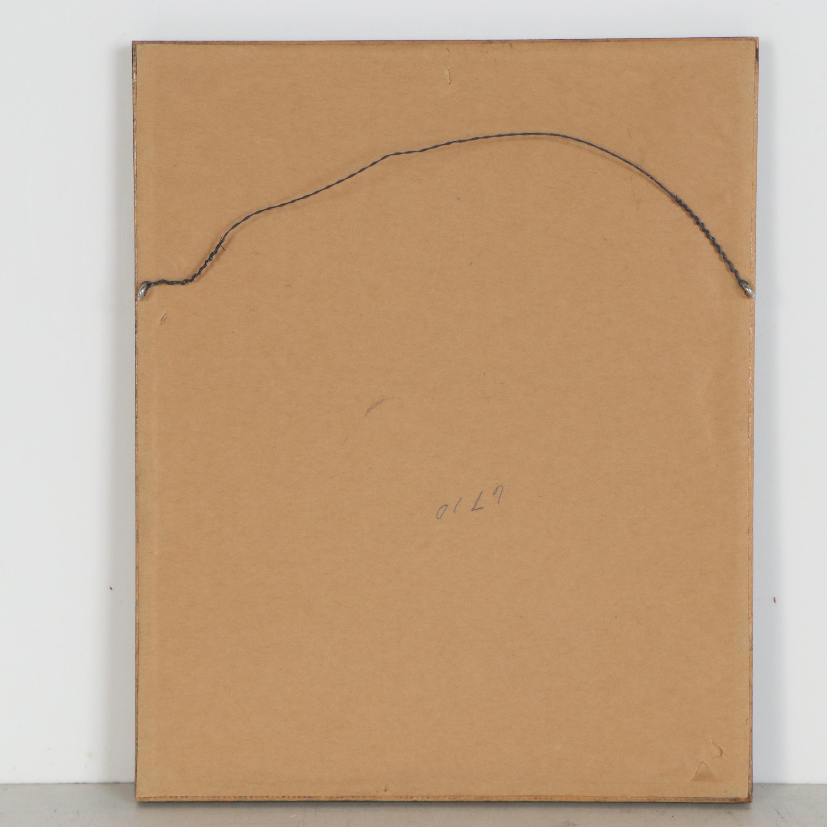 Will Rannells Watercolor Painting of a Dobermann, Mid 20th Century