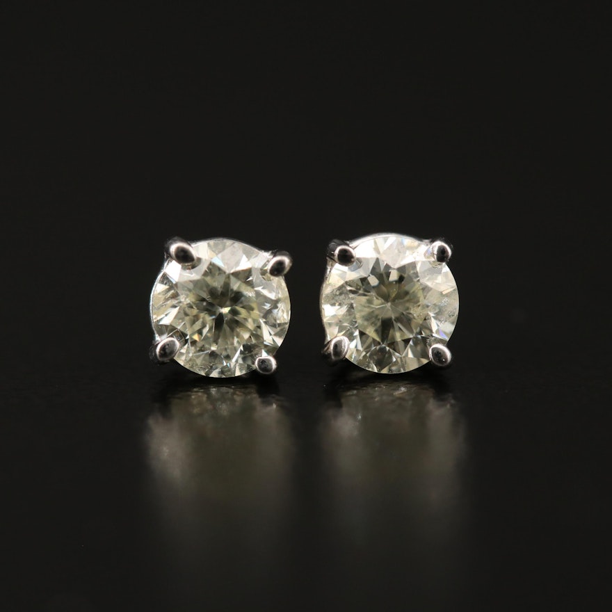 14K 0.78 CTW Diamond Stud Earrings