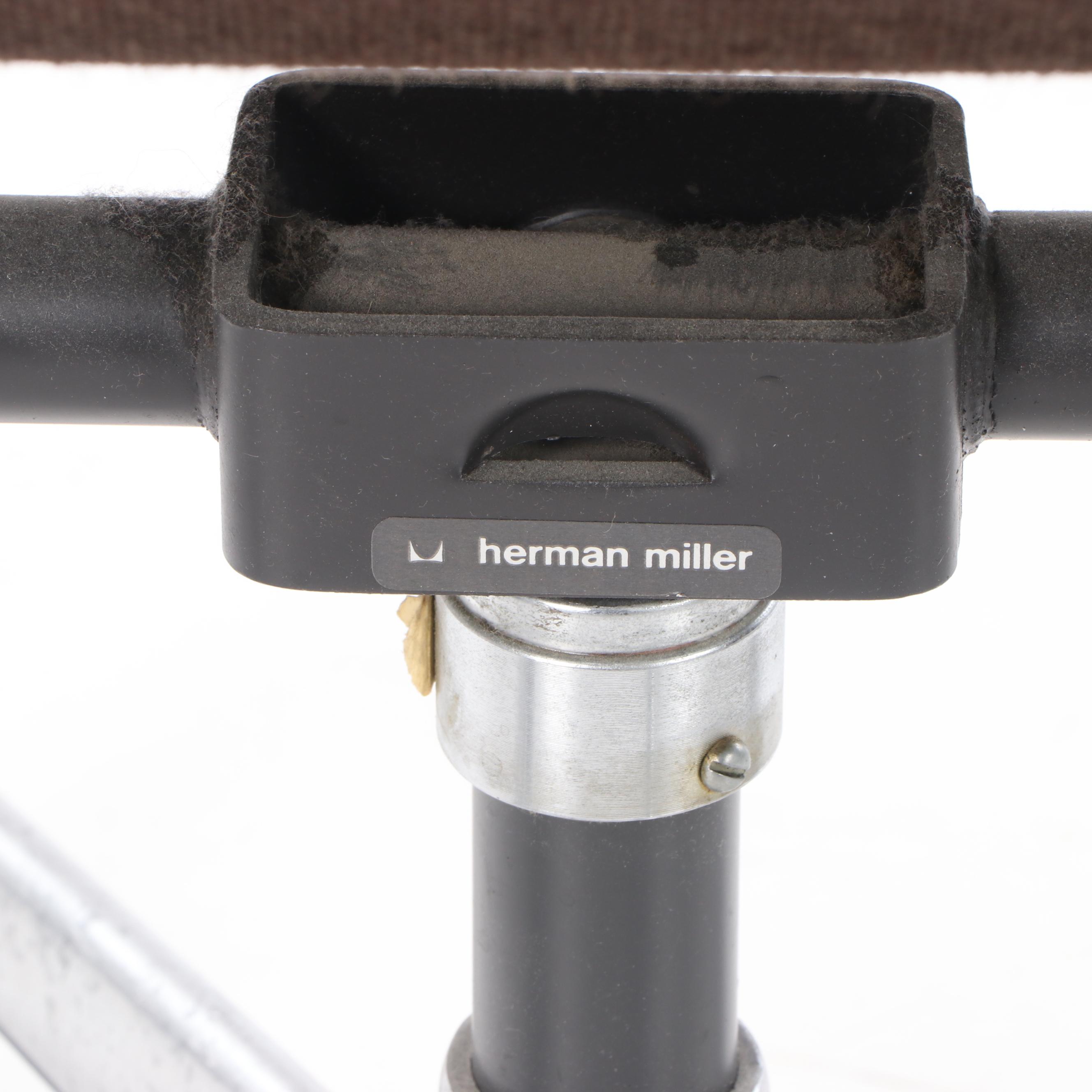 Eames for Herman Miller "Aluminum Group" Leather Desk Chair