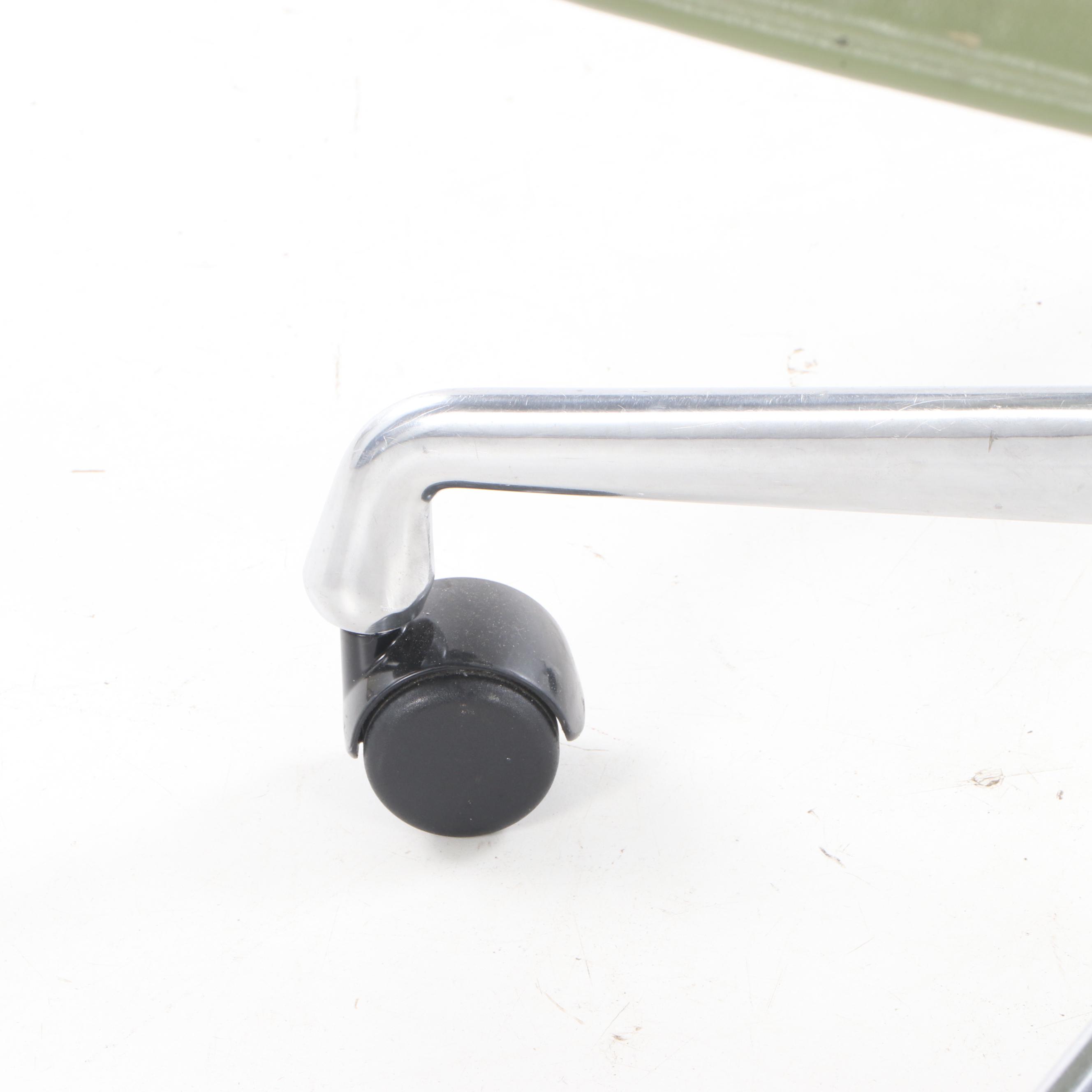 Charles Eames for Herman Miller "Aluminum Group" Leather Management Chair