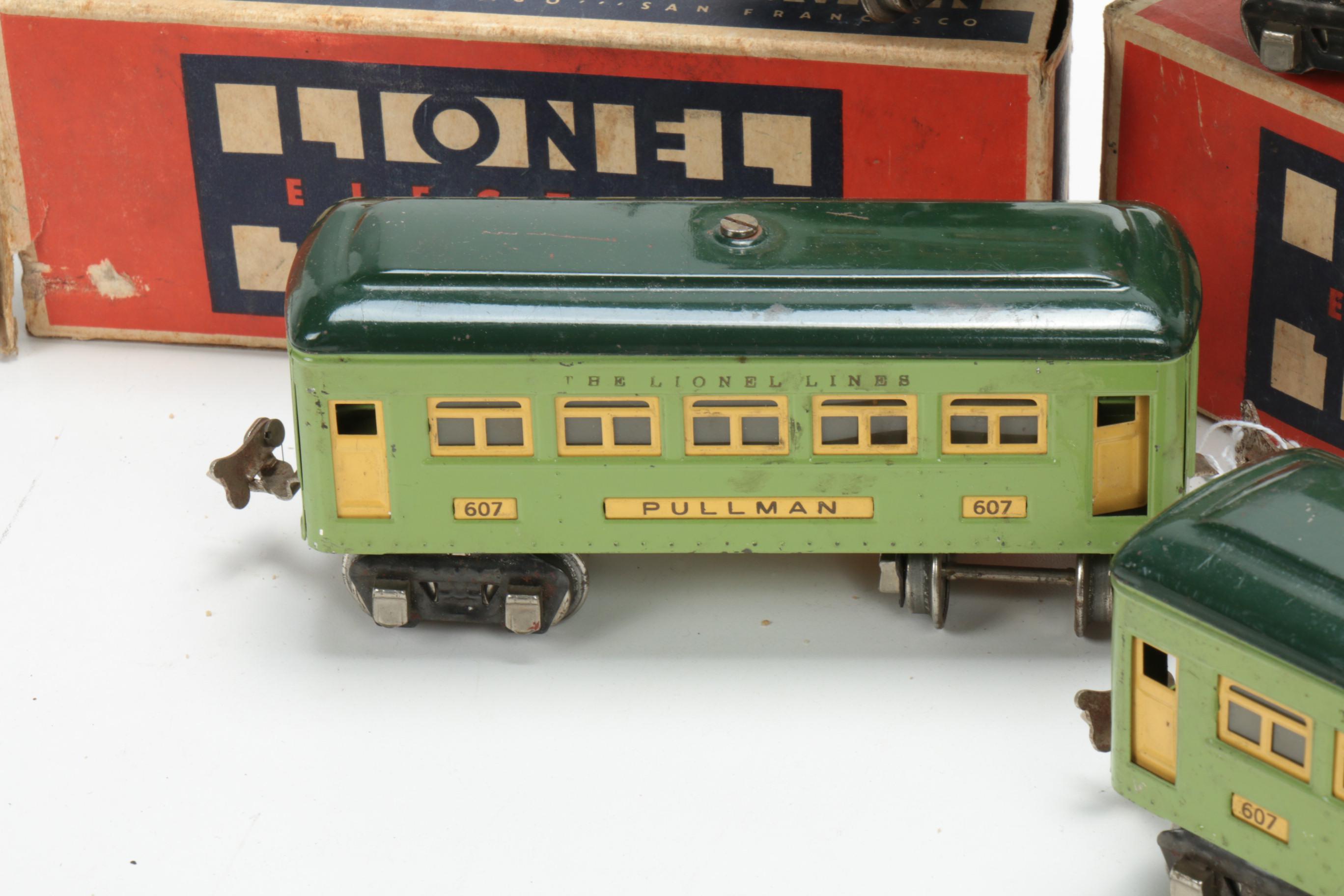 Lionel Pre War O Scale Passenger Cars