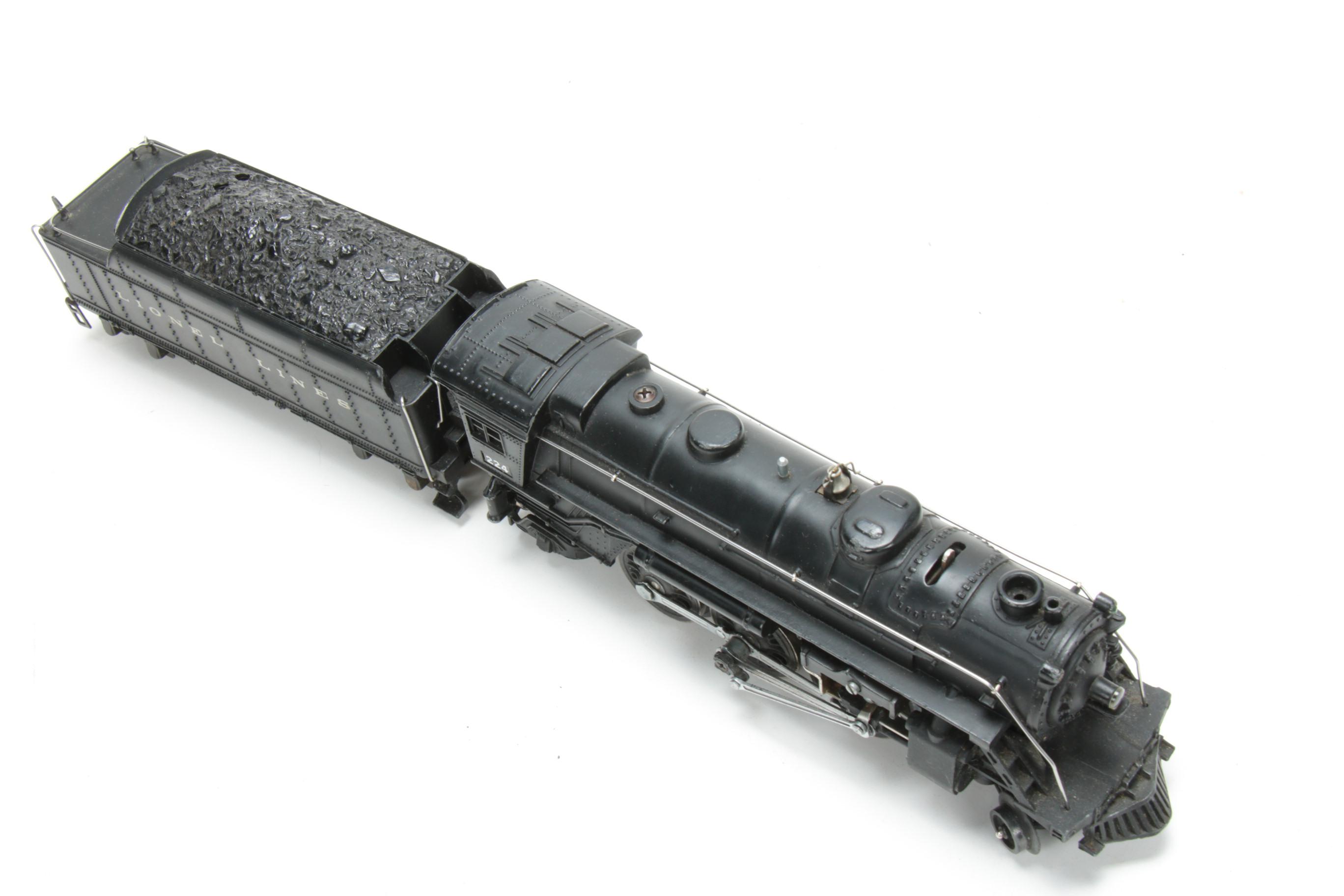 Lionel Pre War O Scale 224 Steam Locomotive with 2224W Tender, Mid 20th Century