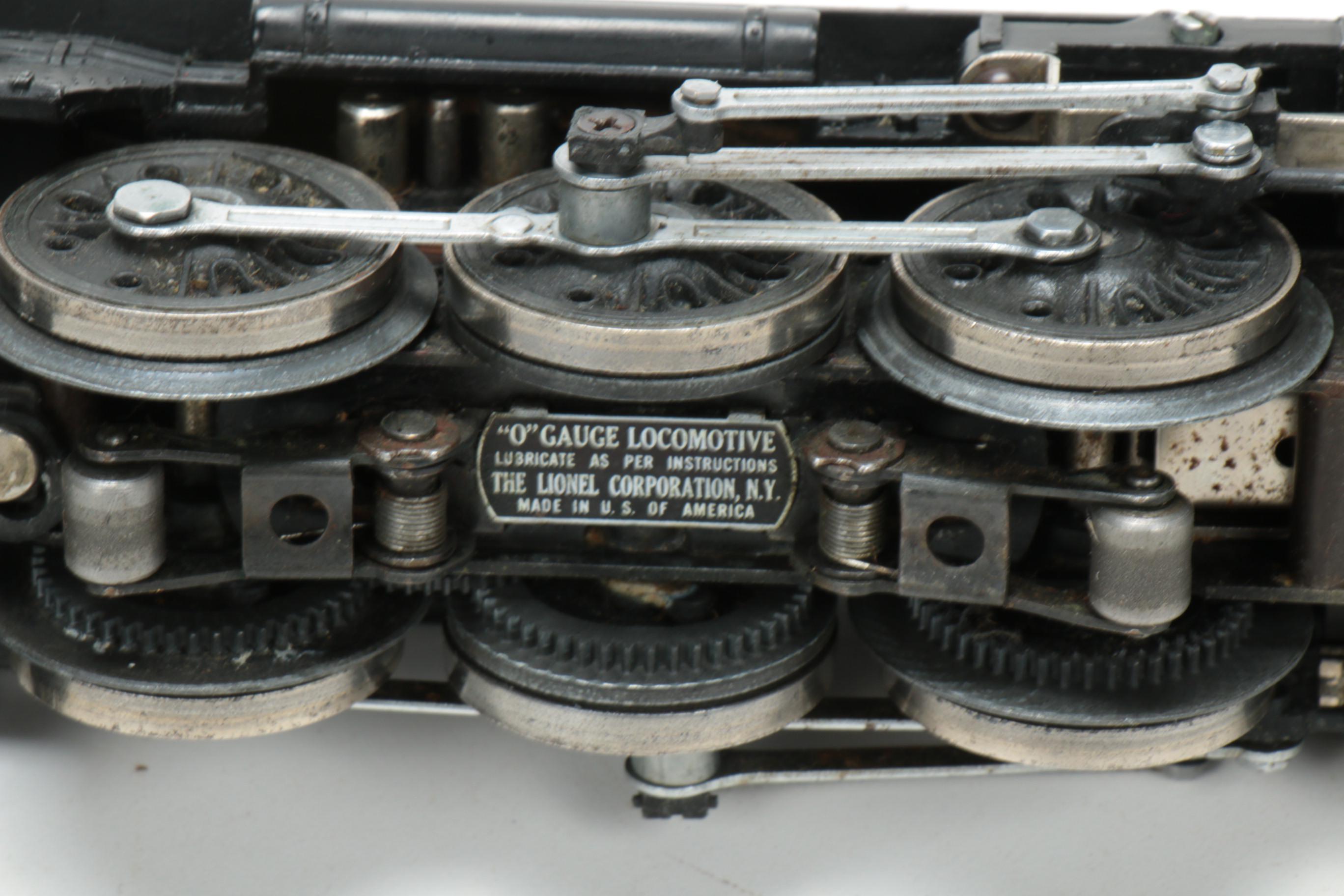 Lionel Pre War O Scale 224 Steam Locomotive with 2224W Tender, Mid 20th Century