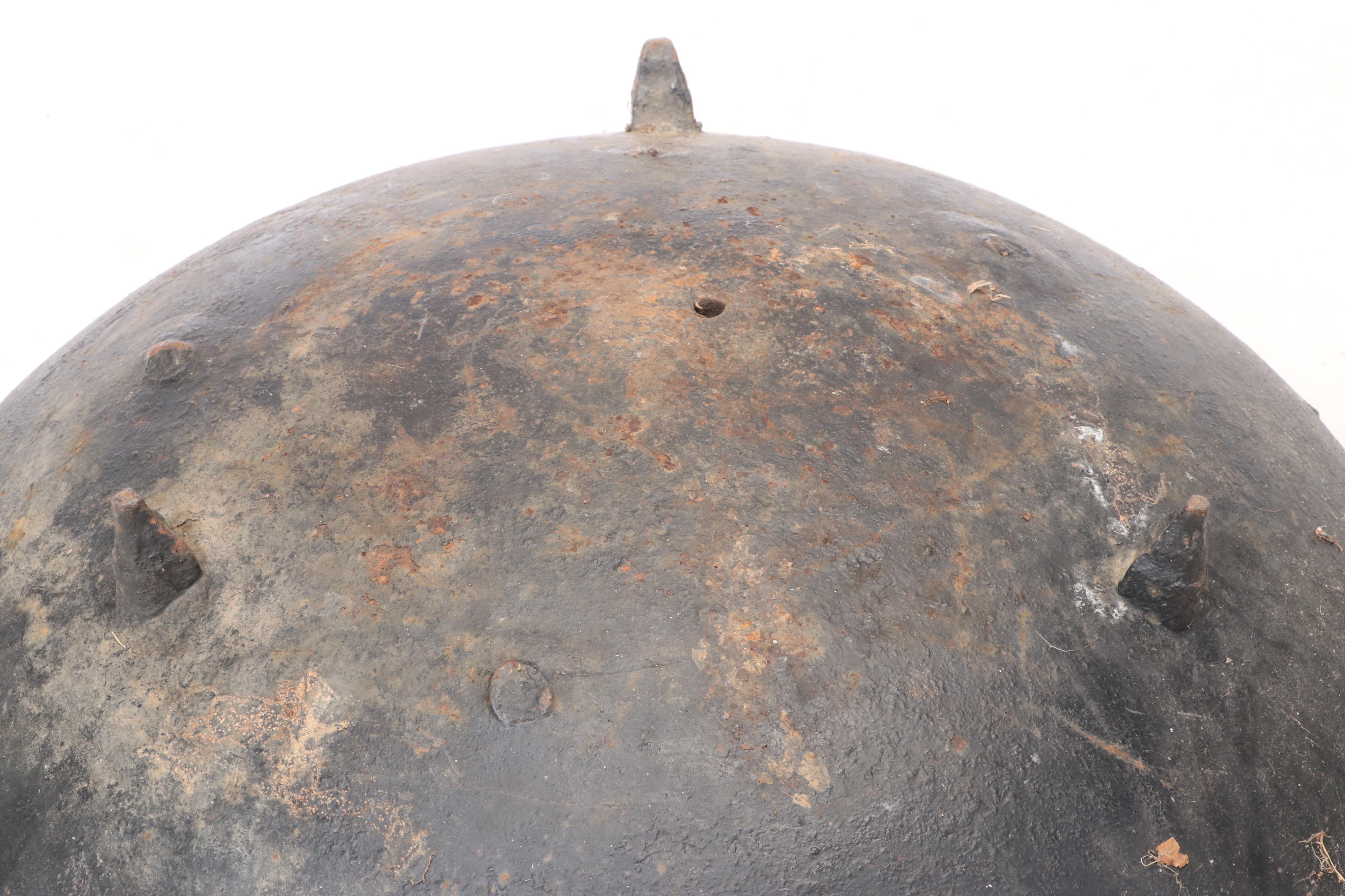 Cast Iron Footed Cauldron Planter