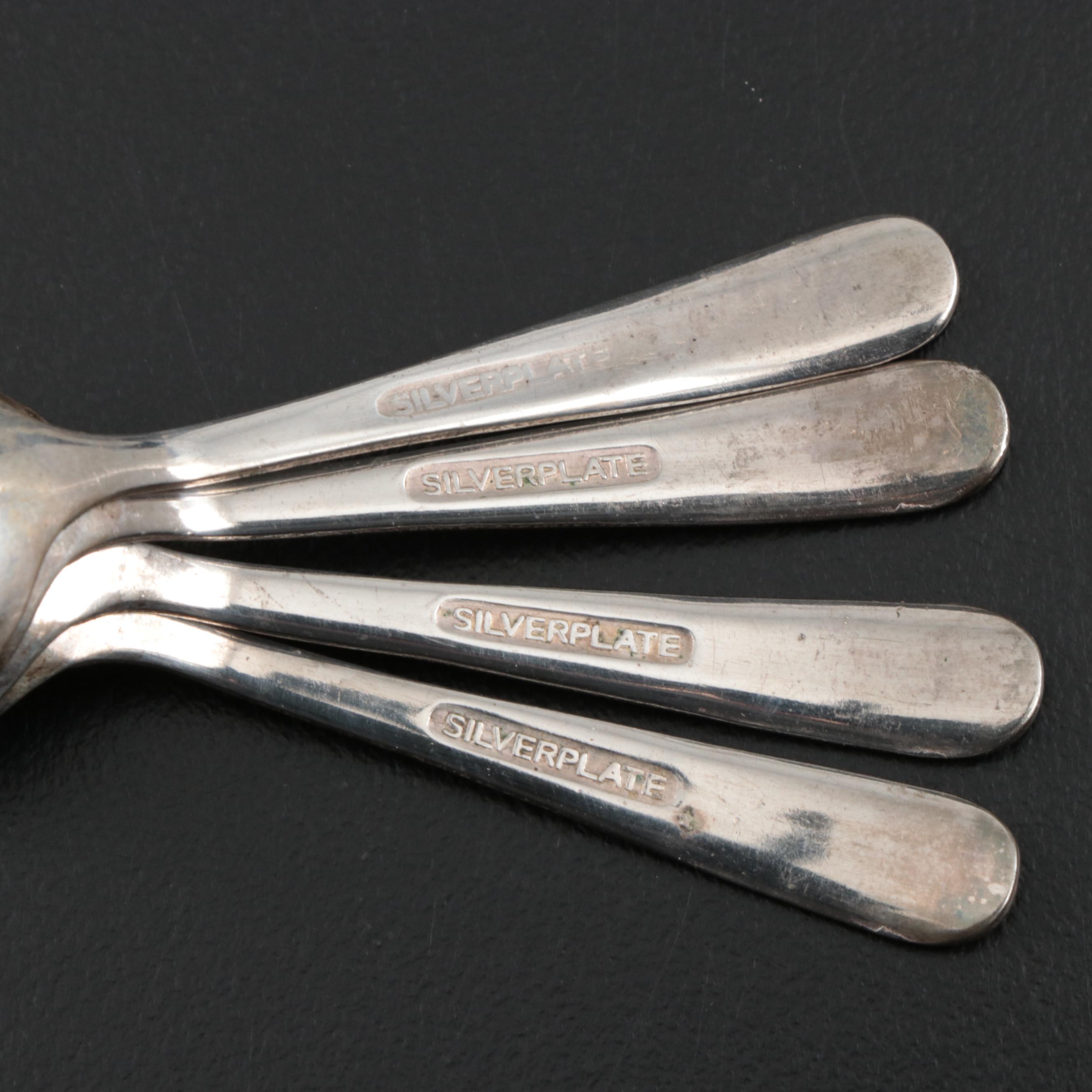 J. Wagner & Son Sterling Silver Salt Cellars and Other Silver Plate Salt Cellars