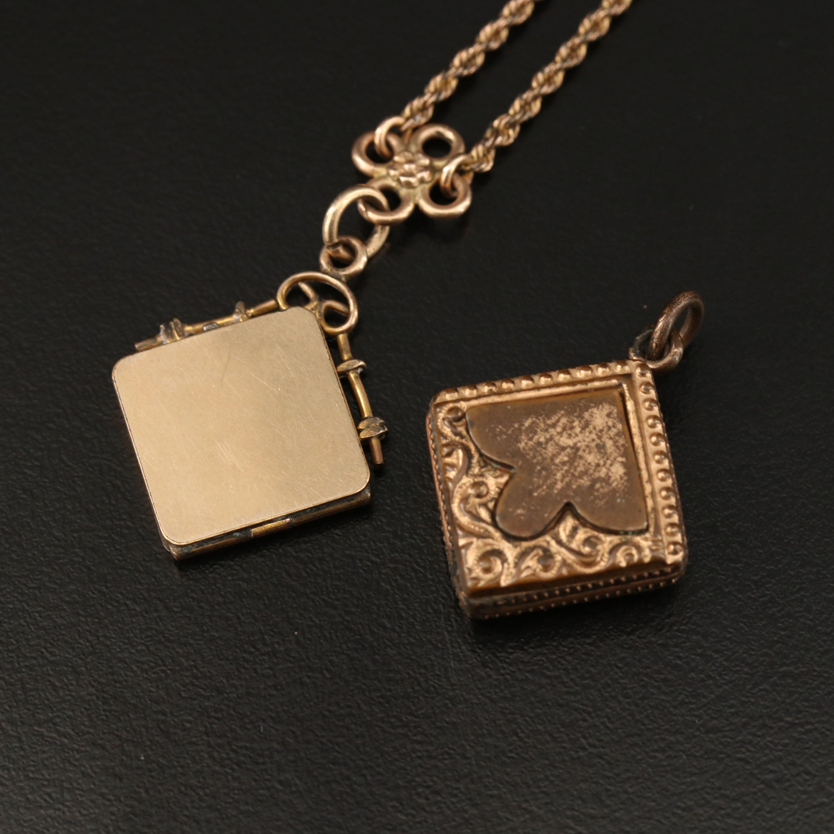 Vintage and Victorian Jewelry Including Coral and Rhinestones