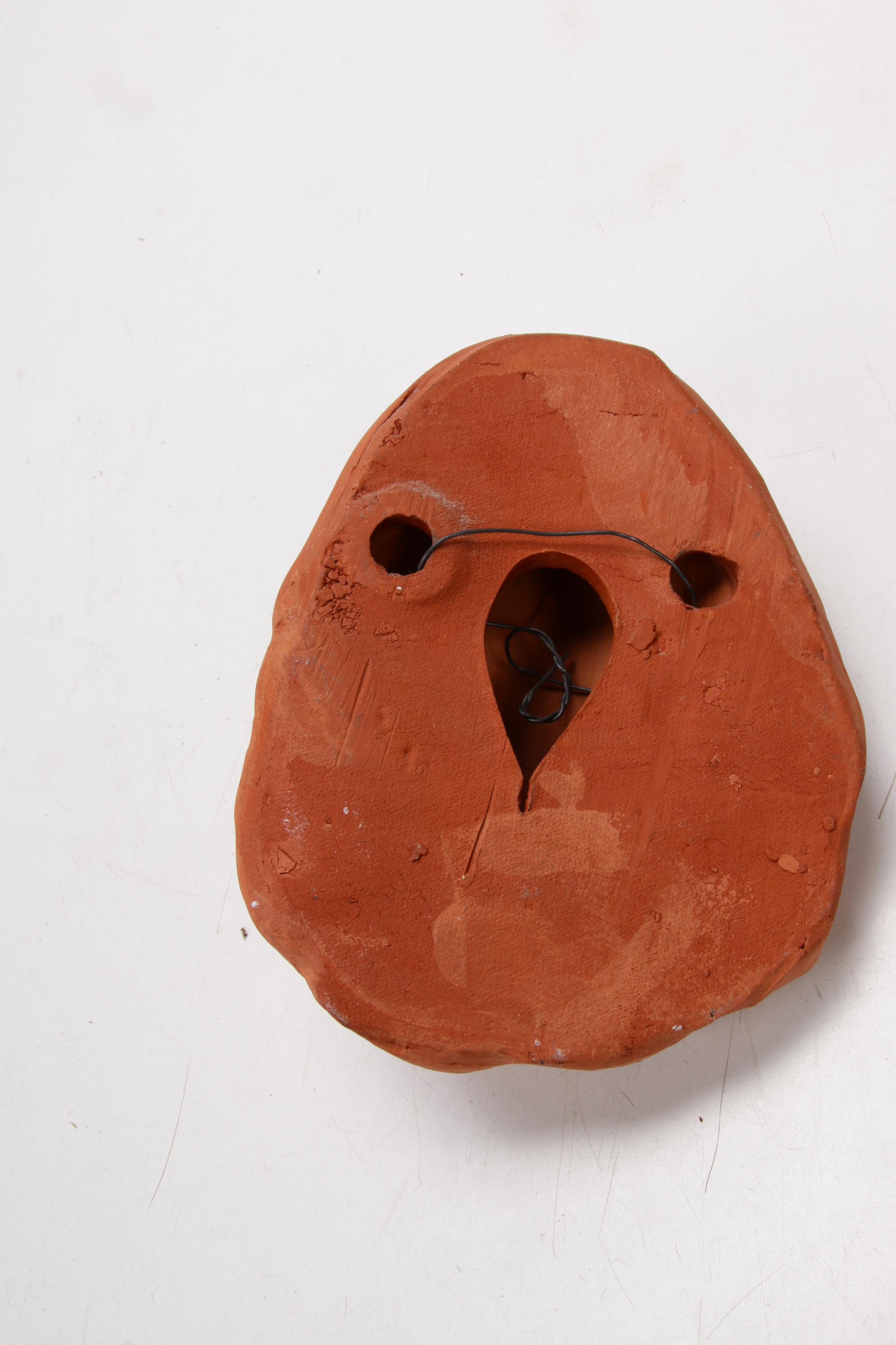 Ann Entis Terracotta Figurine and Wall Sculpture