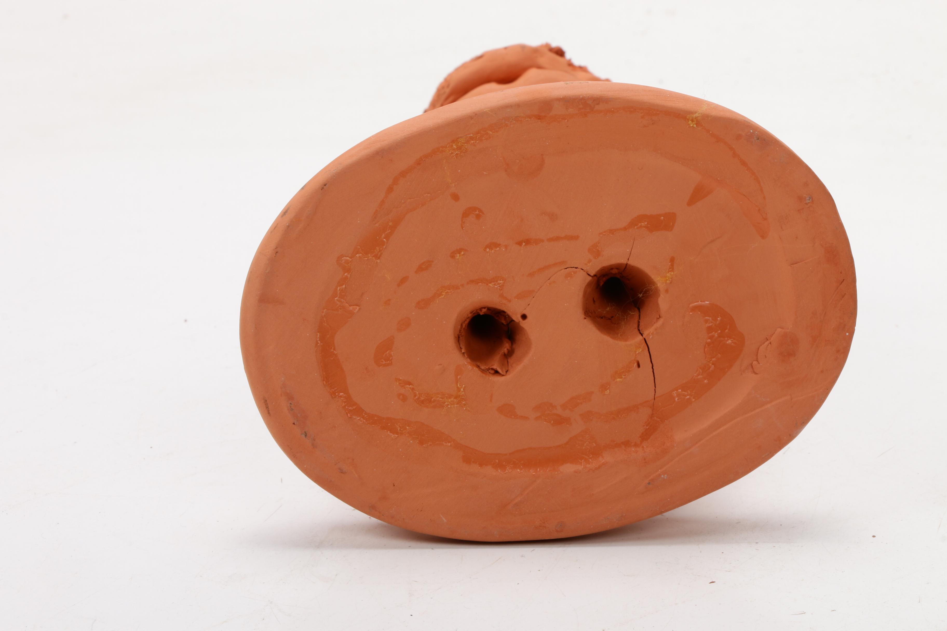 Ann Entis Terracotta Figurine and Wall Sculpture