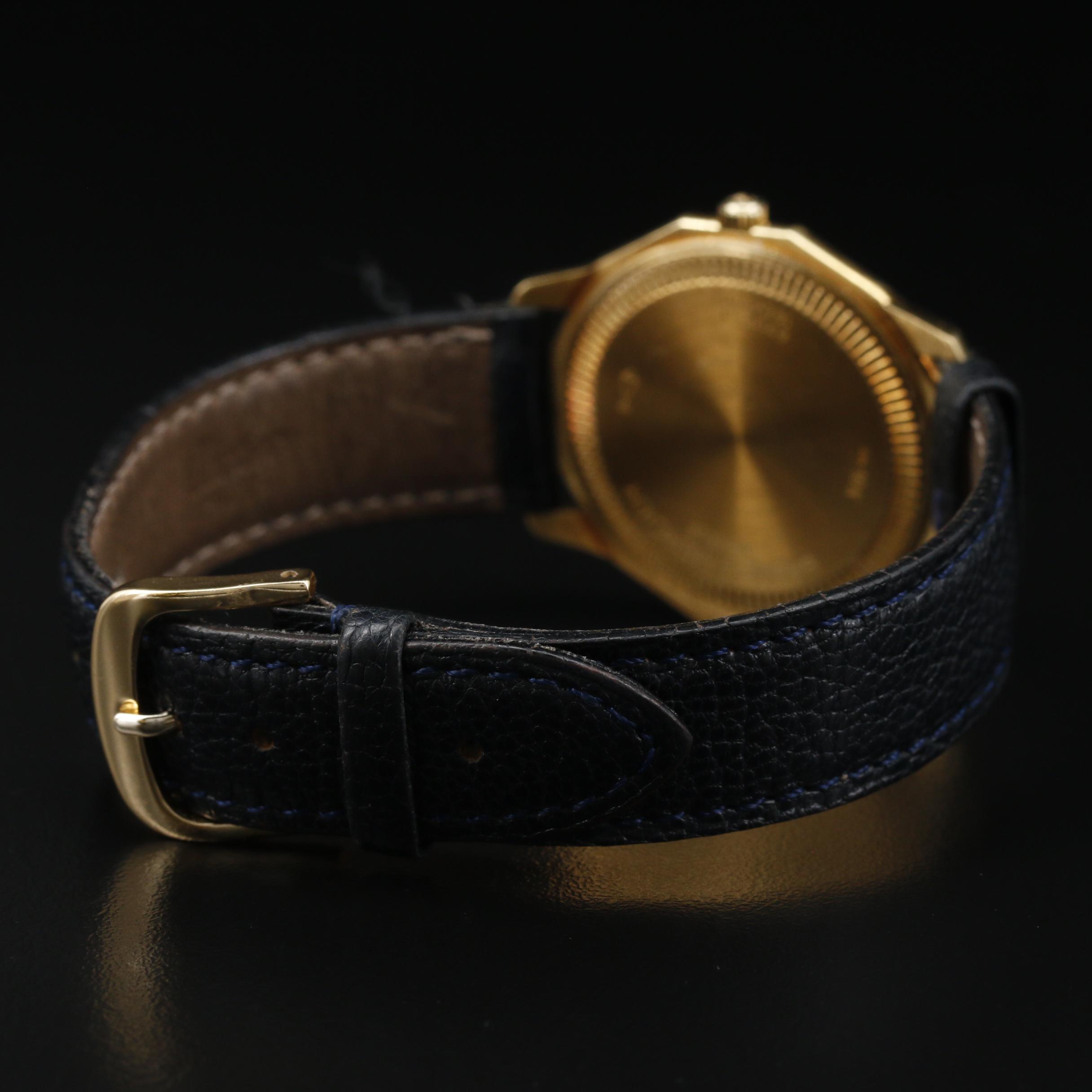 Baume & Mercier Riviera 18K Gold Quartz Watch