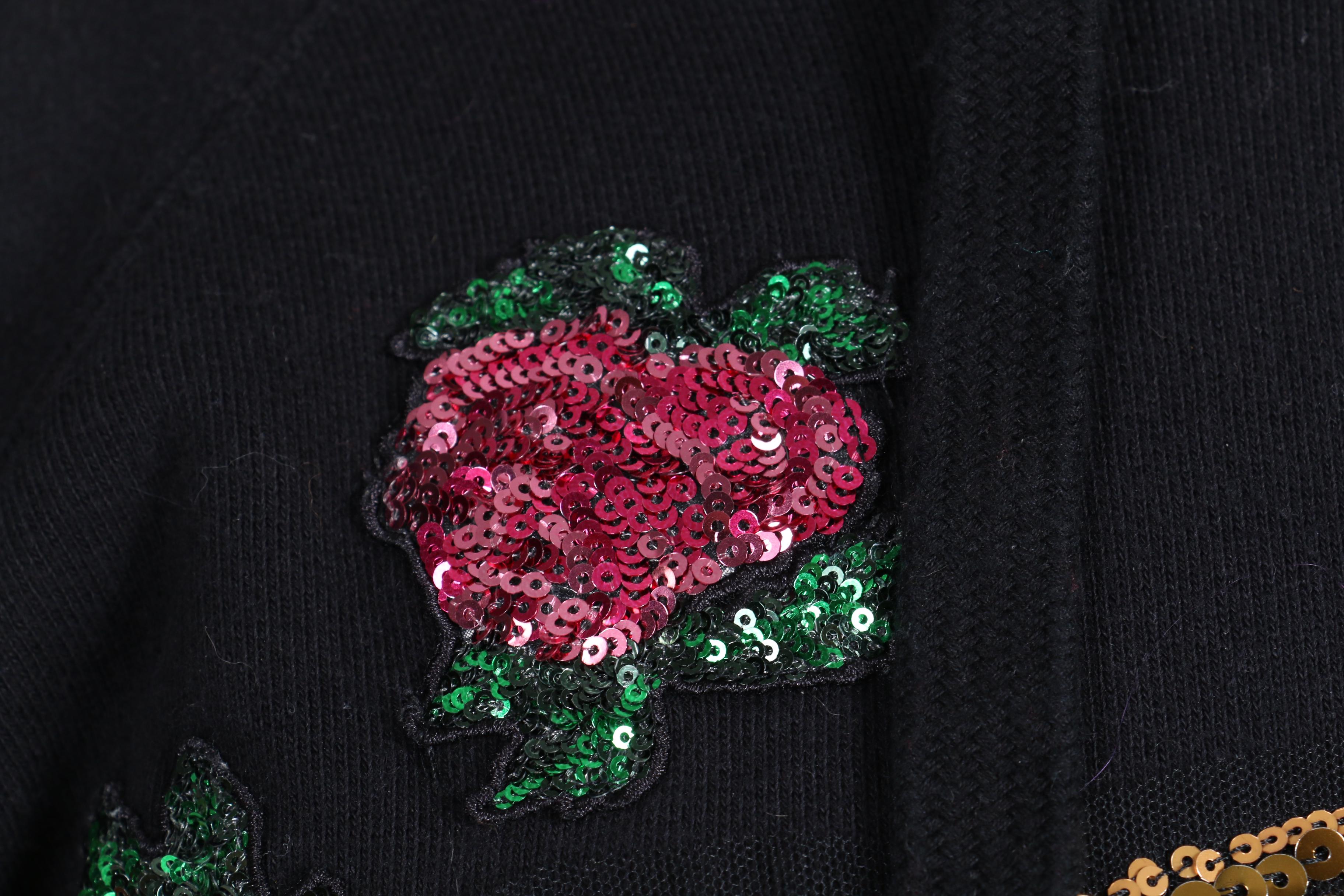 Gucci Blind For Love Sequined Hooded Sweatshirt