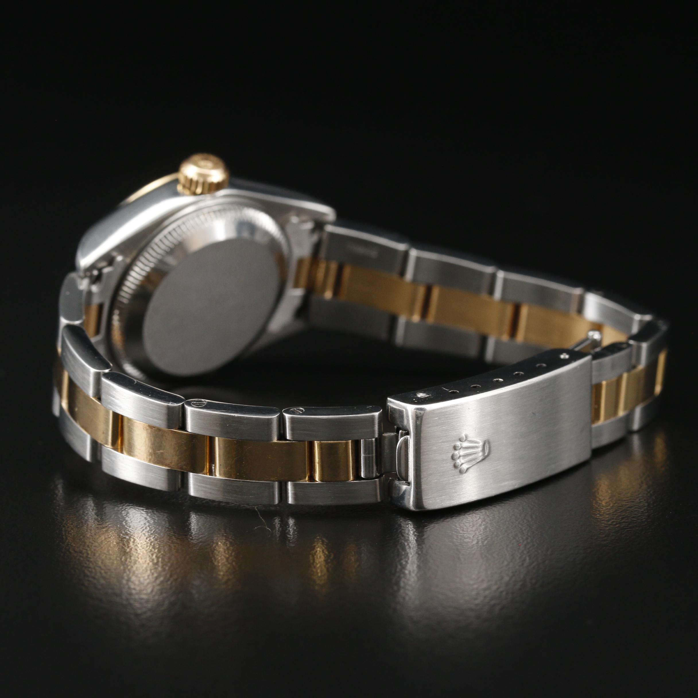 2002 Rolex "Datejust" 18K Gold and Stainless Steel Automatic Watch