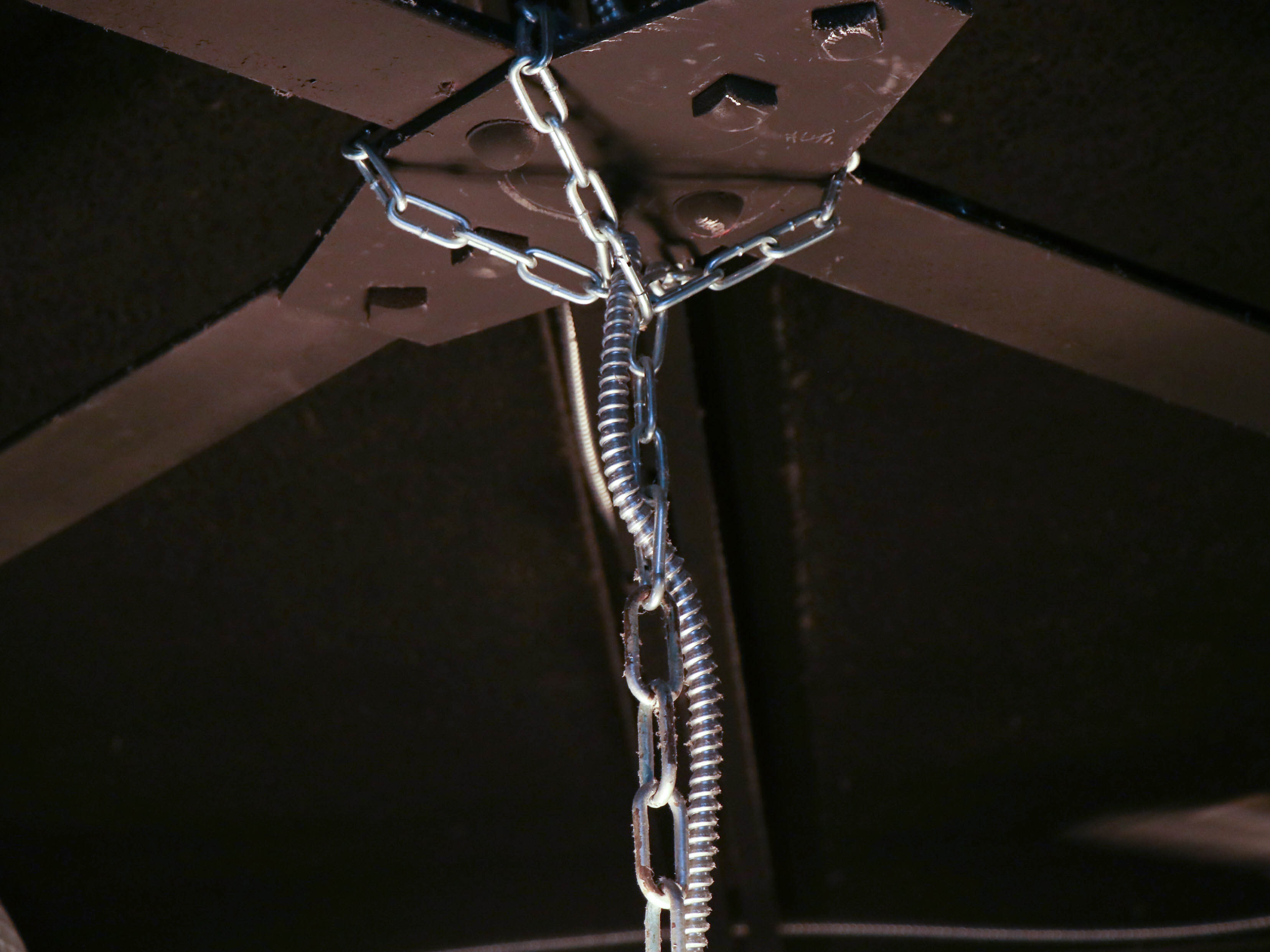 Cincinnati Union Terminal Train Station Art Deco Chandelier, 1950s