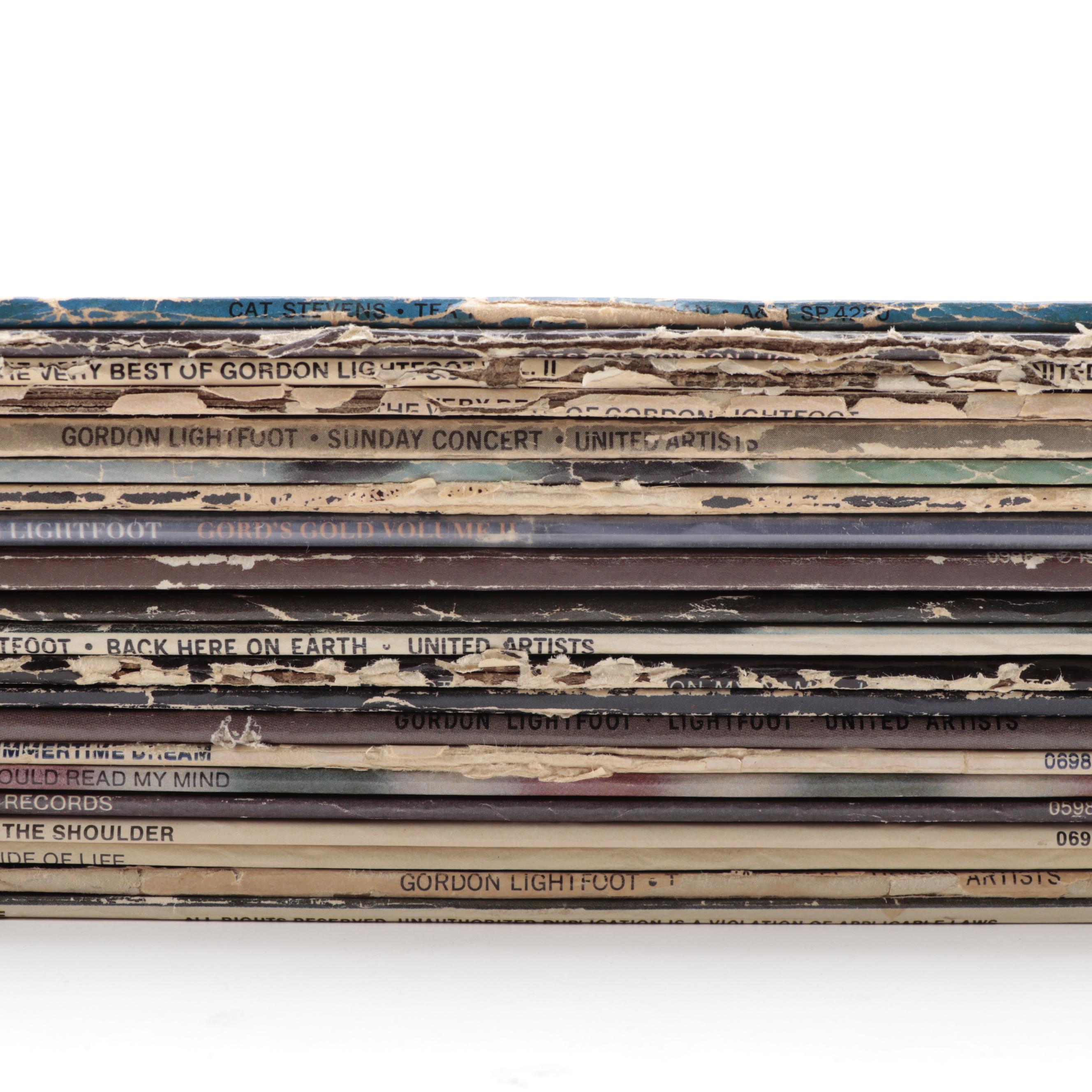 Gordon Lightfoot and Cat Stevens Records