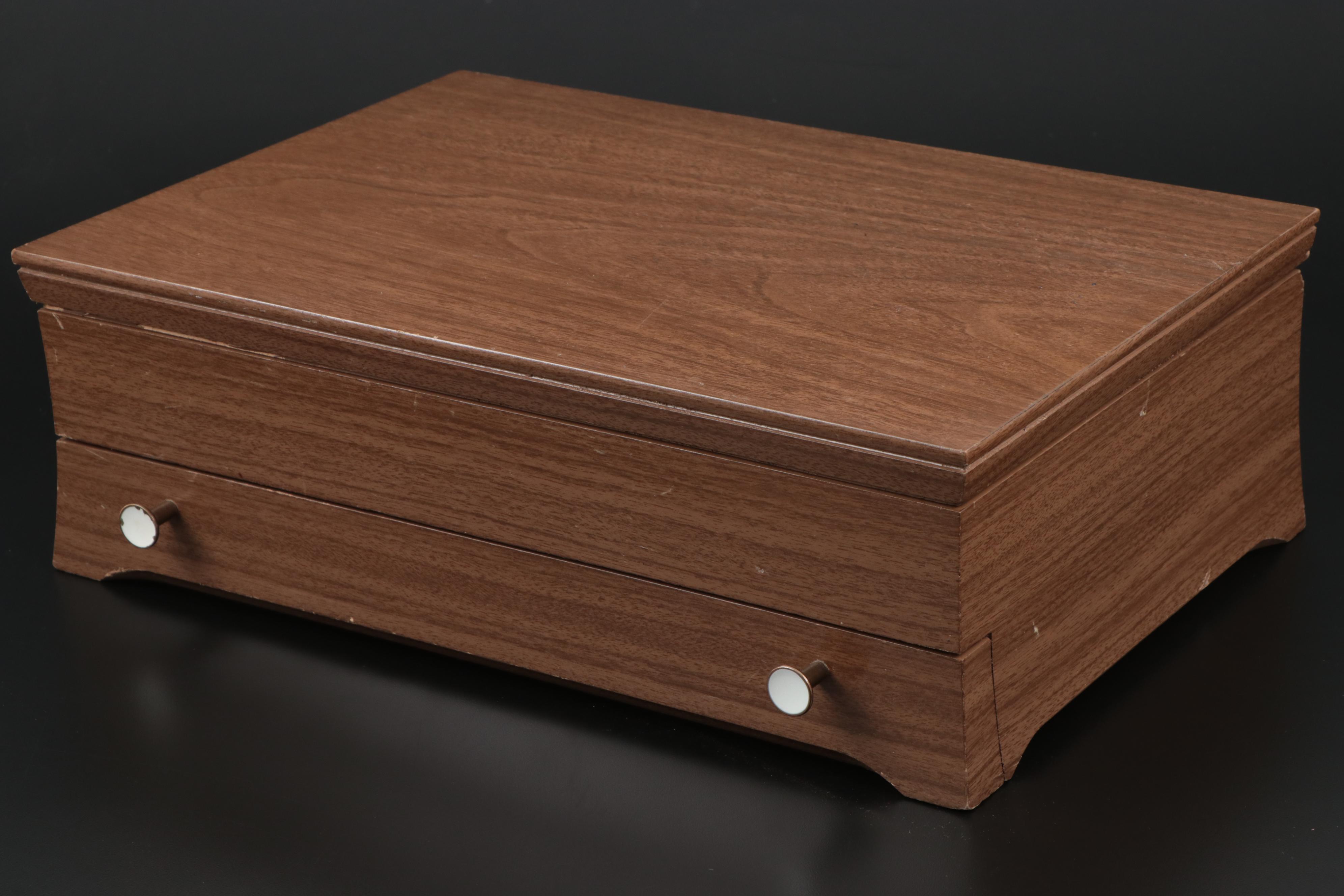 1847 Roger Bros. "Reflection" Silver Plate Flatware and Serving Utensils