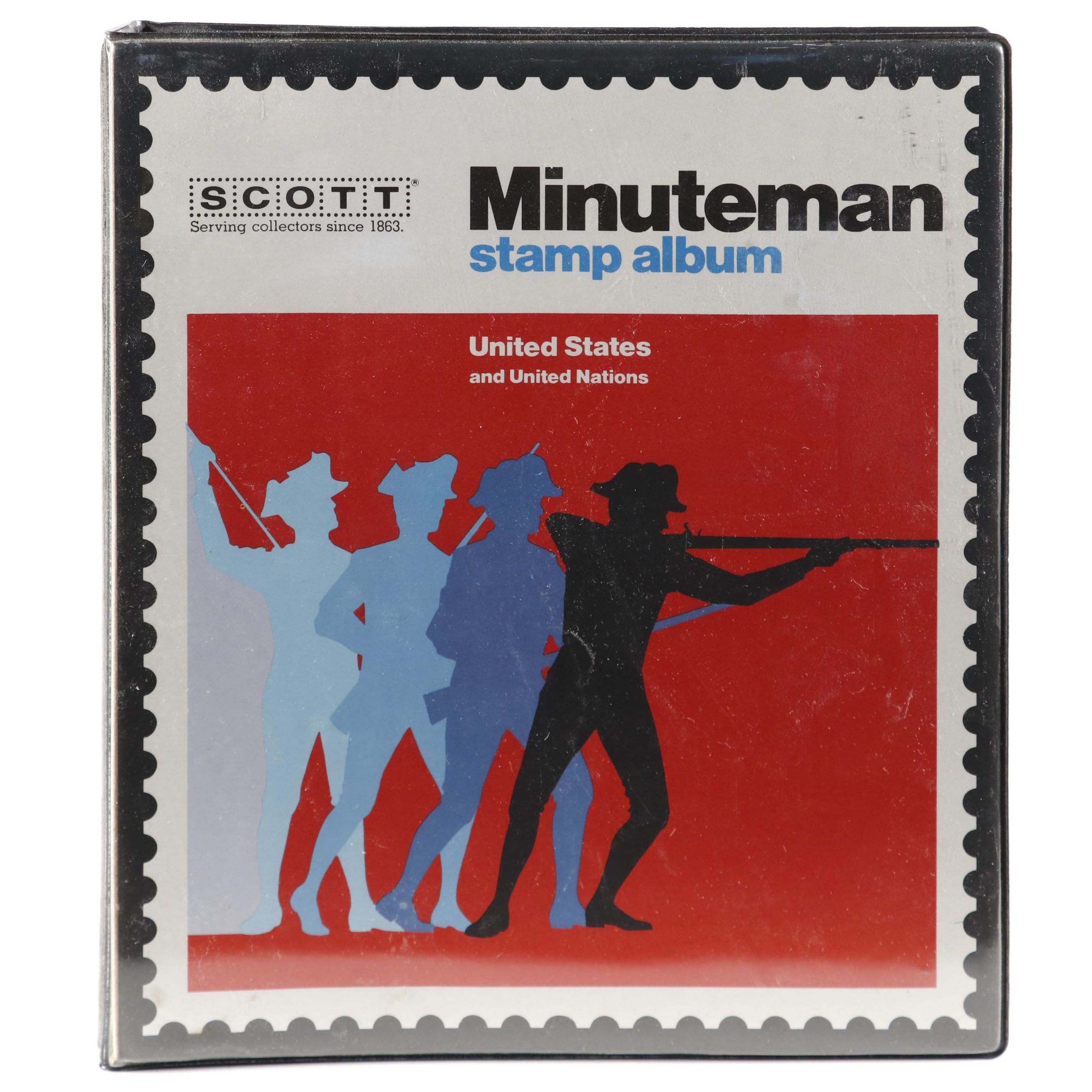 Scott Minuteman U.S. Postage Stamp Album, Mid to Late 20th Century