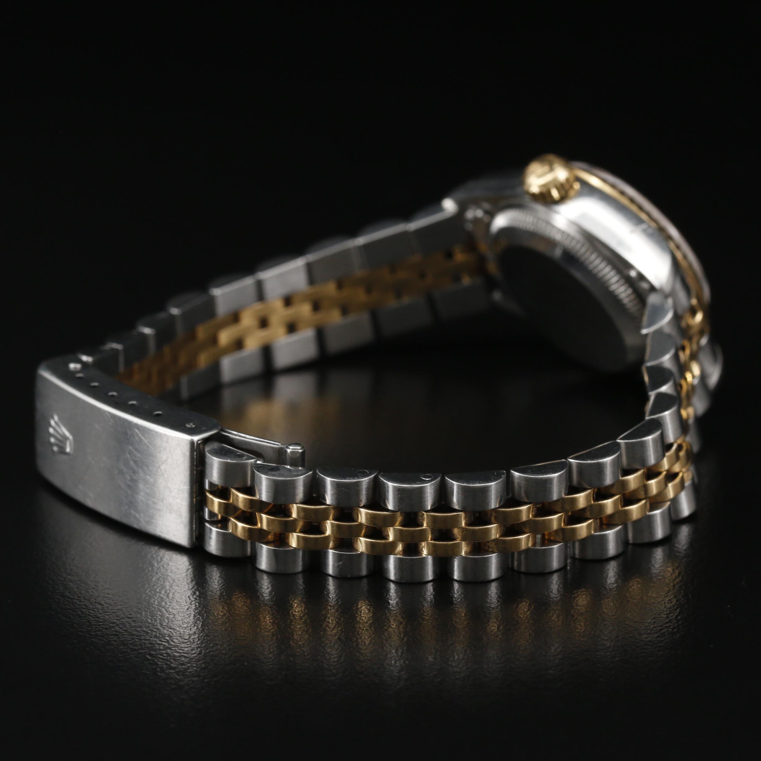 1997 Rolex Datejust 18K Gold and Stainless Steel Automatic Watch