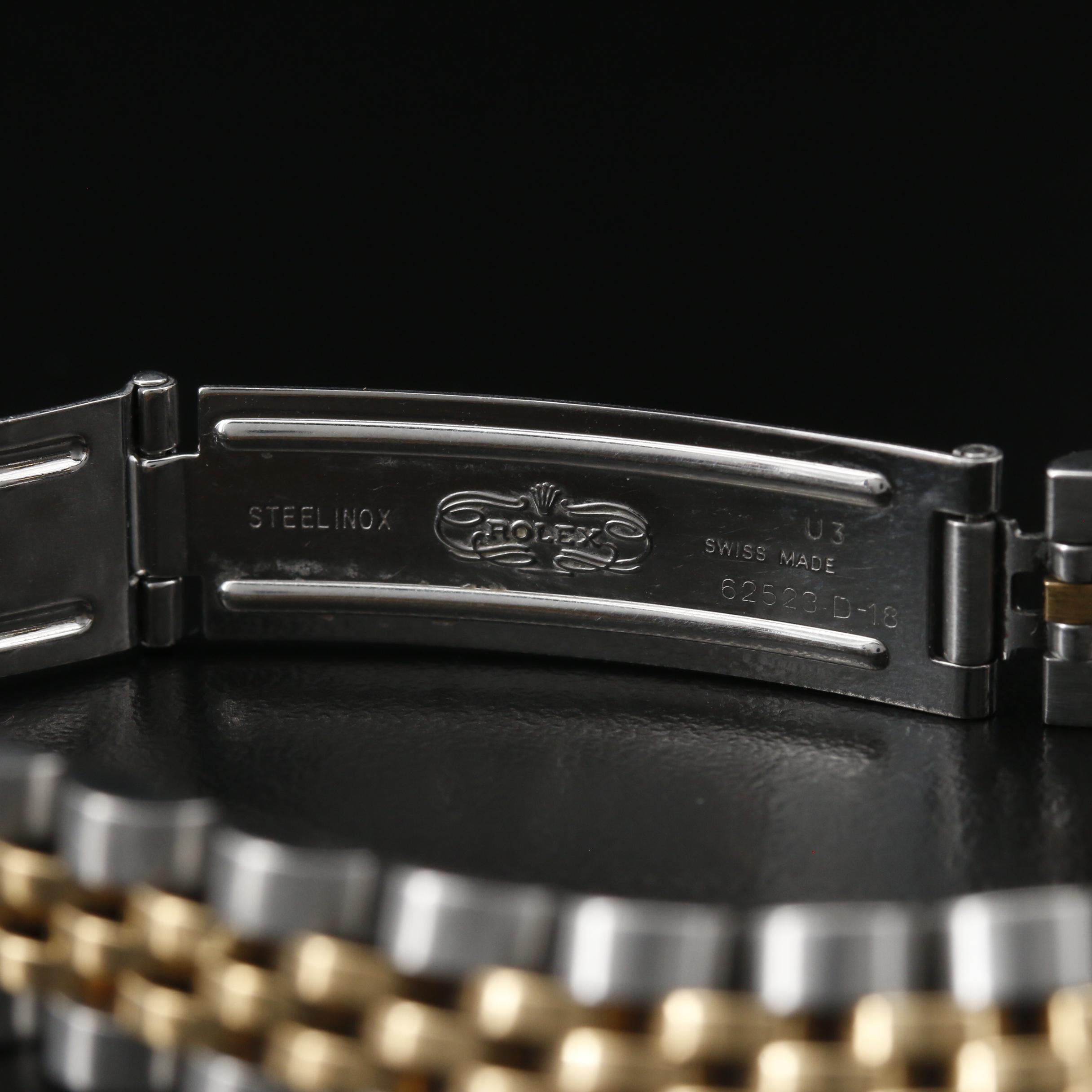 1997 Rolex Datejust 18K Gold and Stainless Steel Automatic Watch