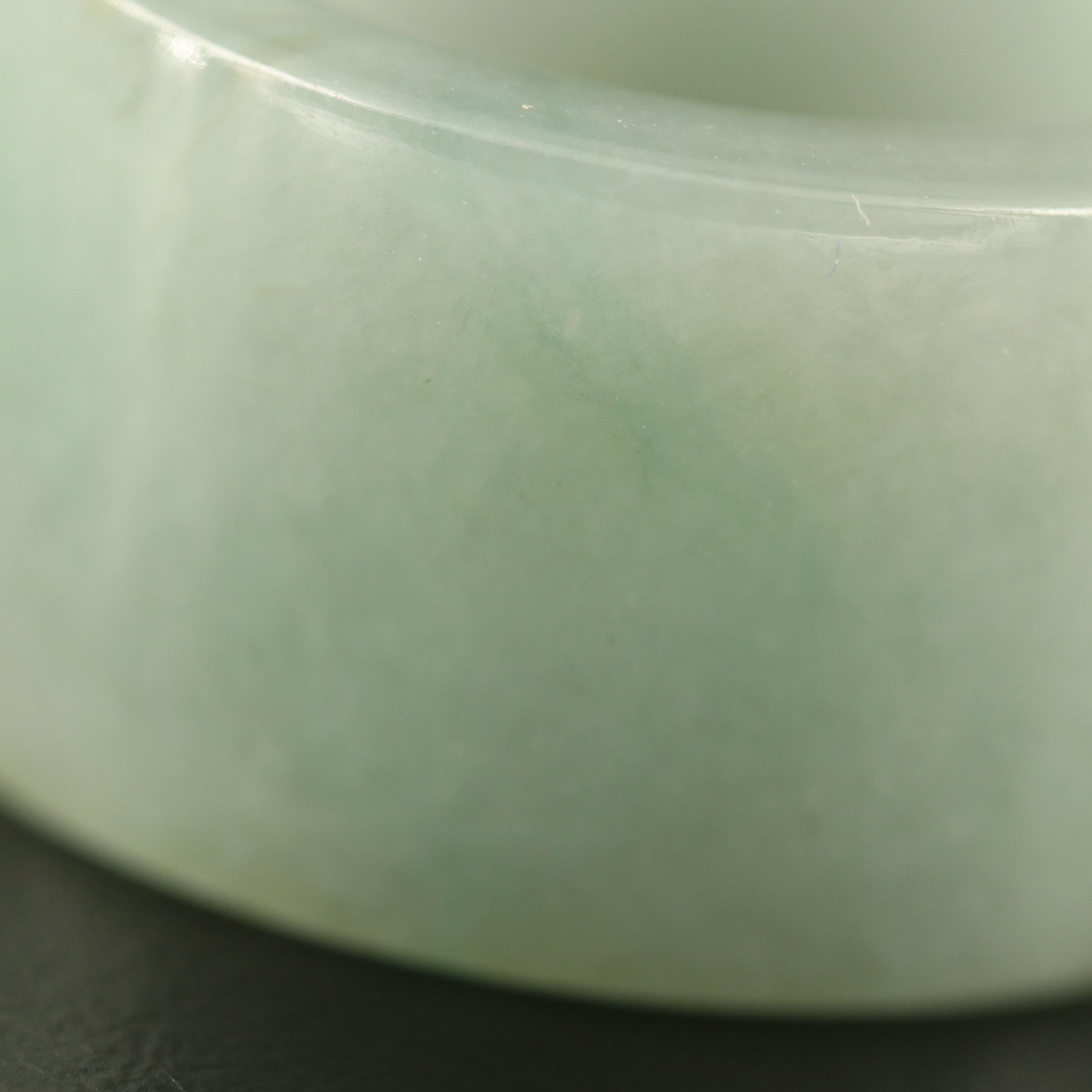 Jadeite Hololith Ring