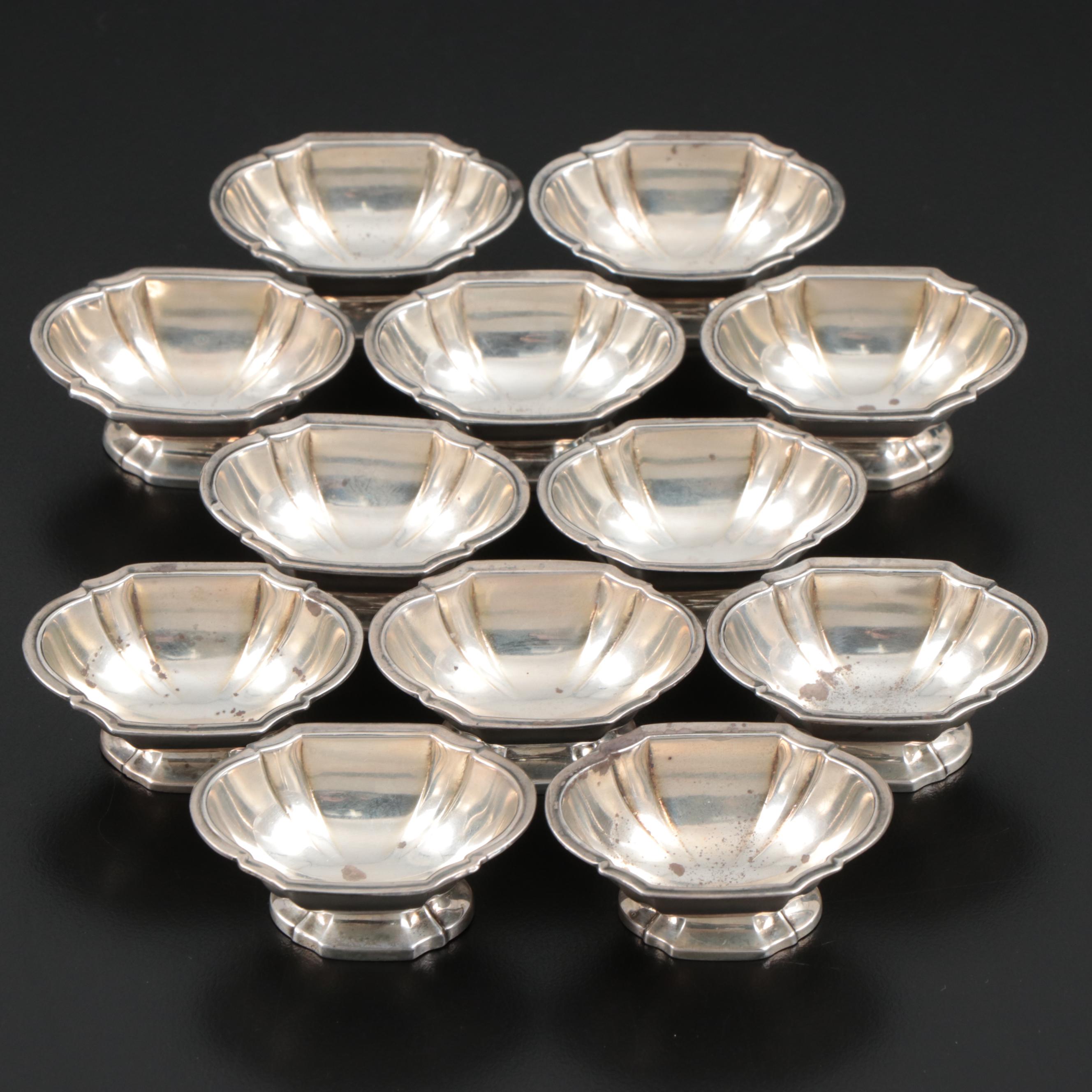 Watson Company Sterling Silver Salt Cellars, Early to Mid 20th C.