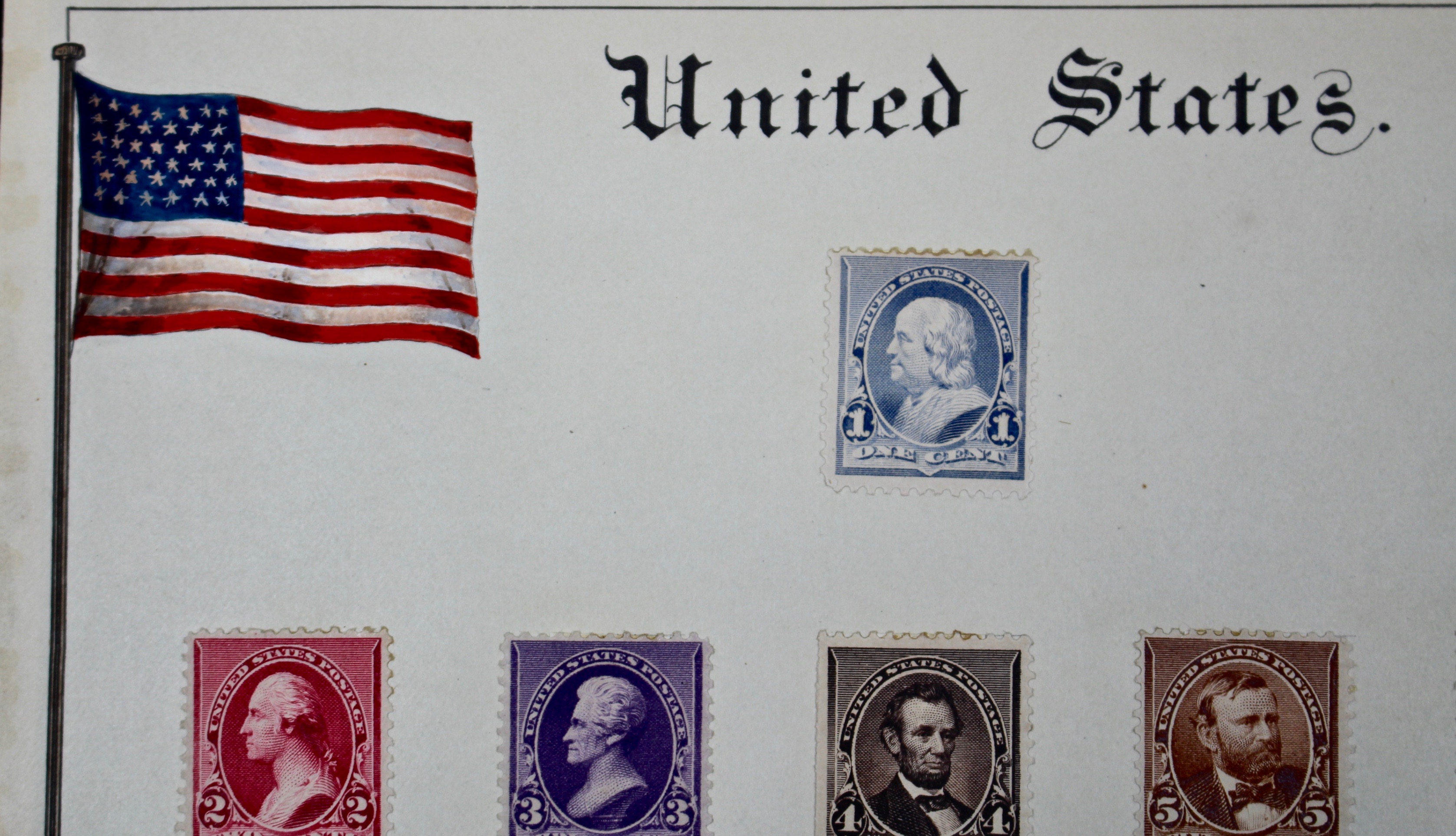 U.S. Postage Stamp Collection, 19th Century