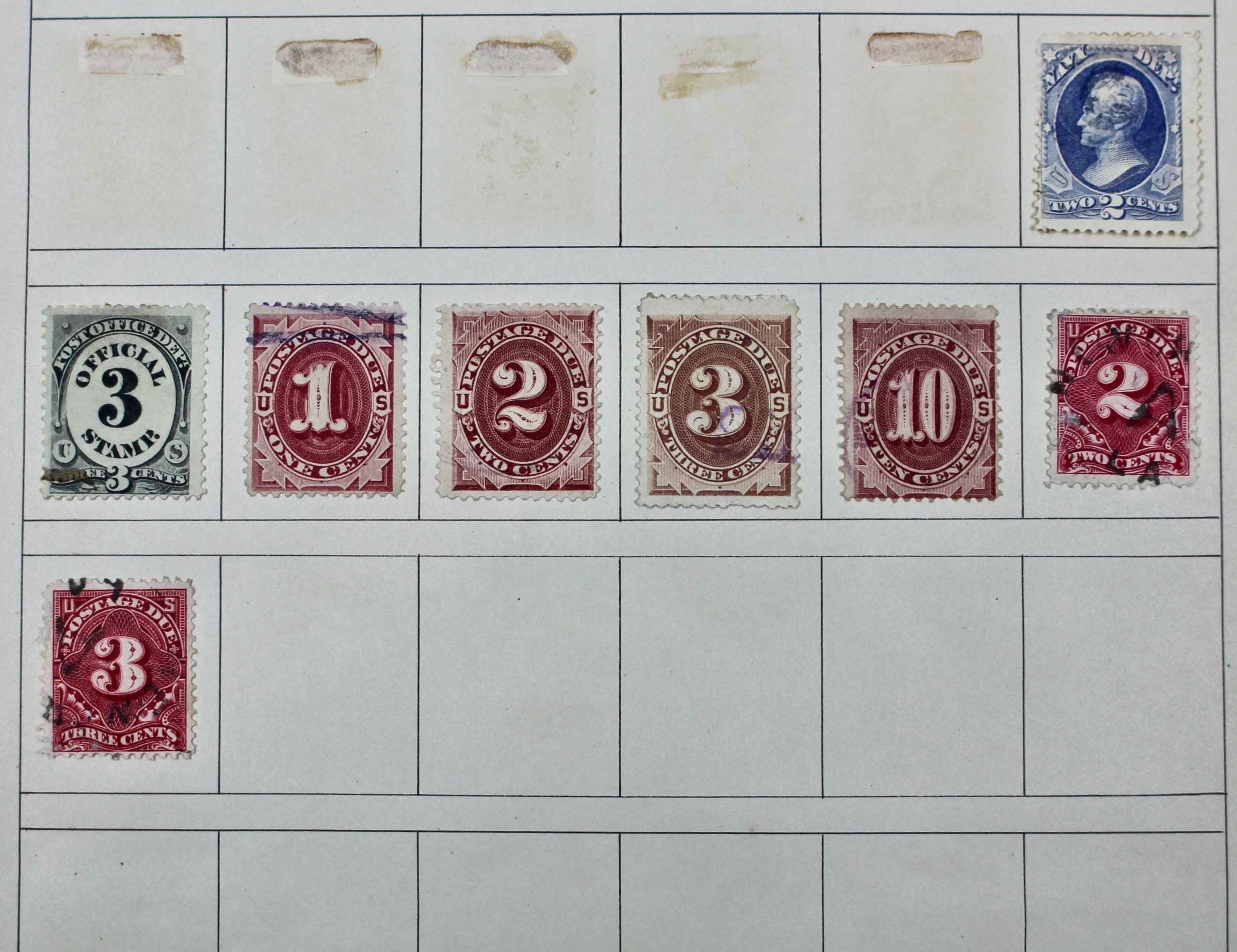 U.S. Postage Stamp Collection, 19th Century