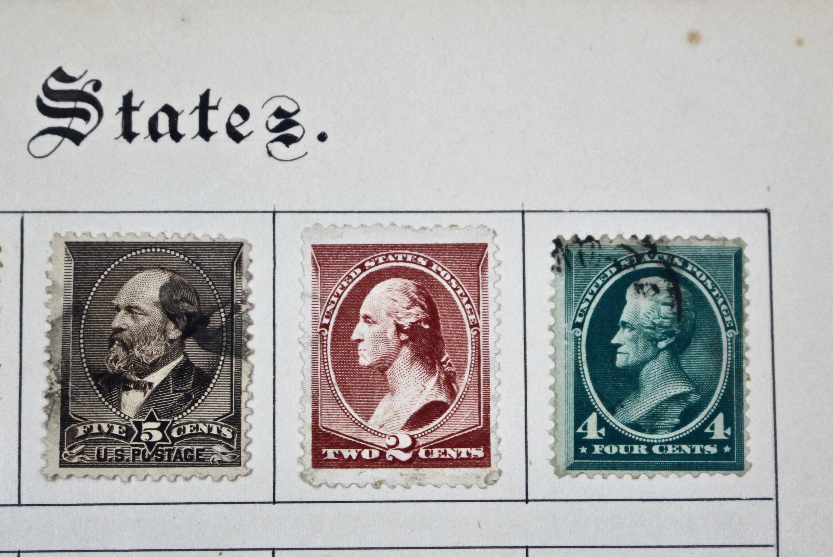 U.S. Postage Stamp Collection, 19th Century