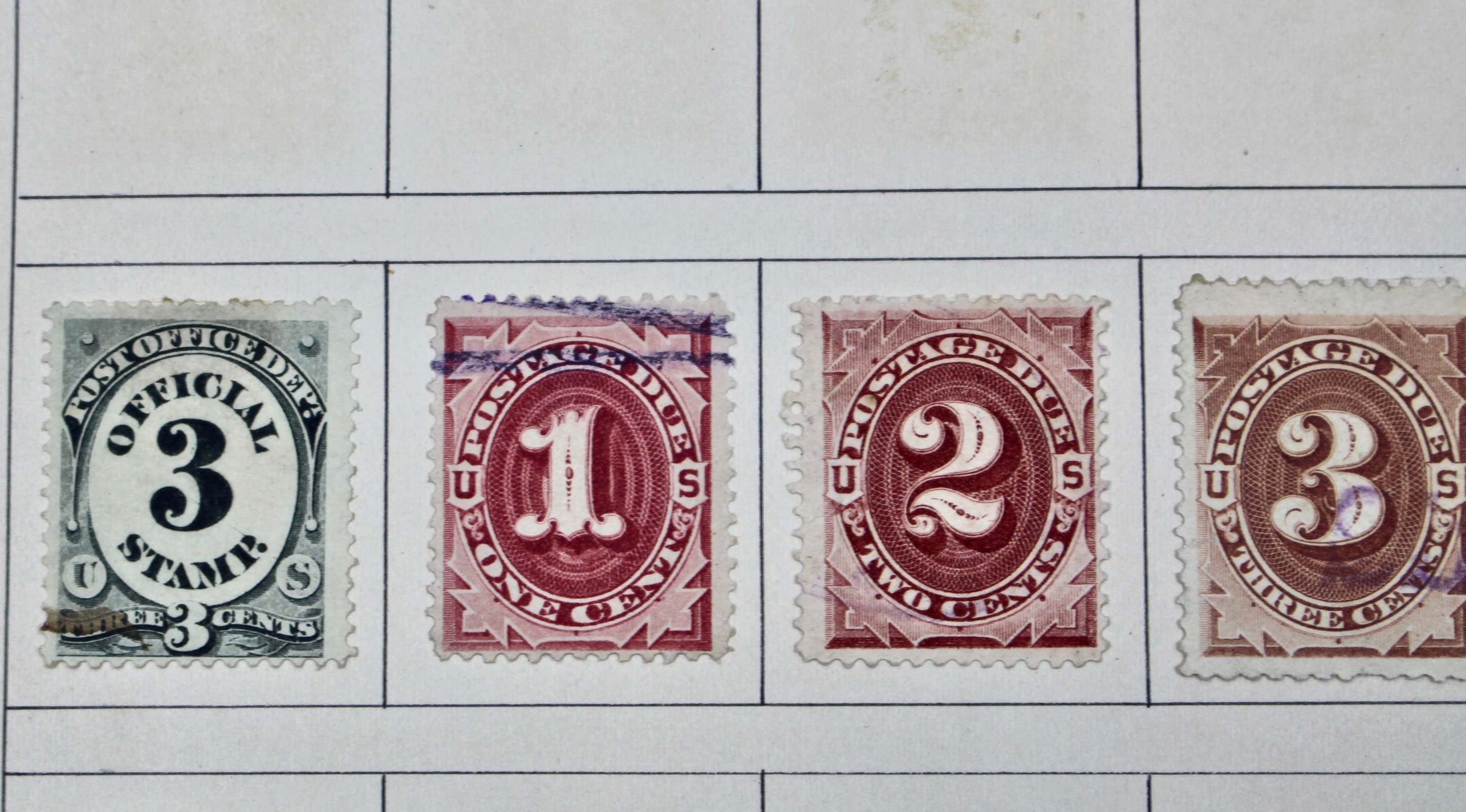 U.S. Postage Stamp Collection, 19th Century