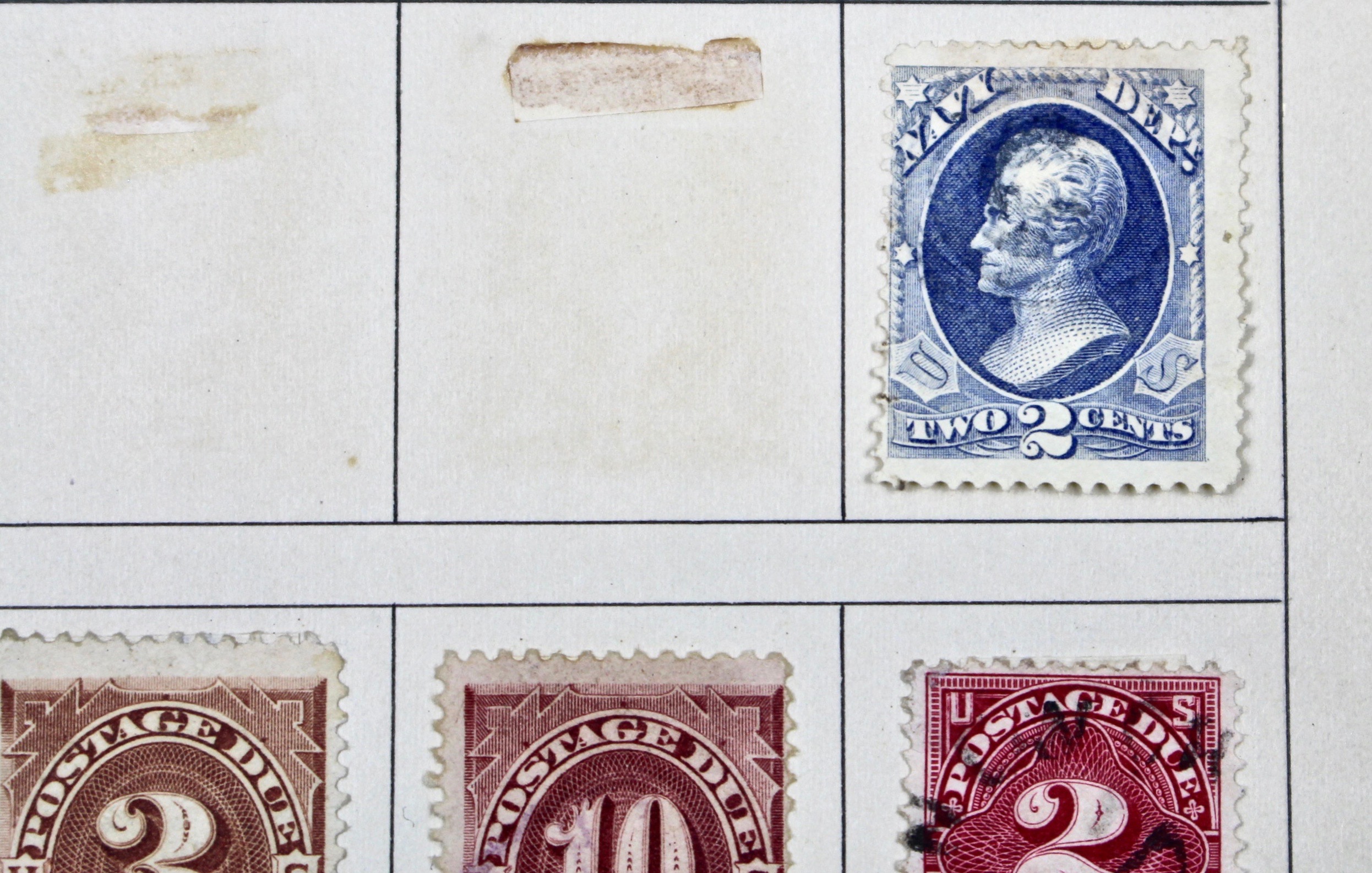 U.S. Postage Stamp Collection, 19th Century