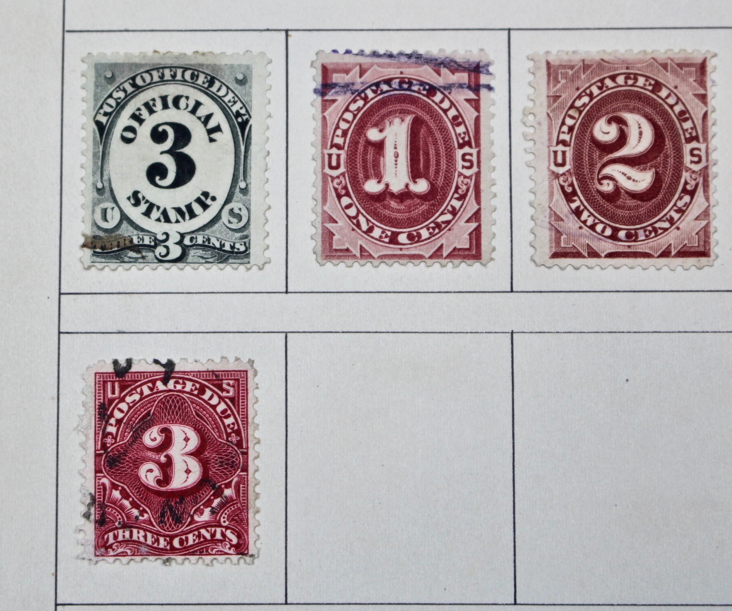 U.S. Postage Stamp Collection, 19th Century