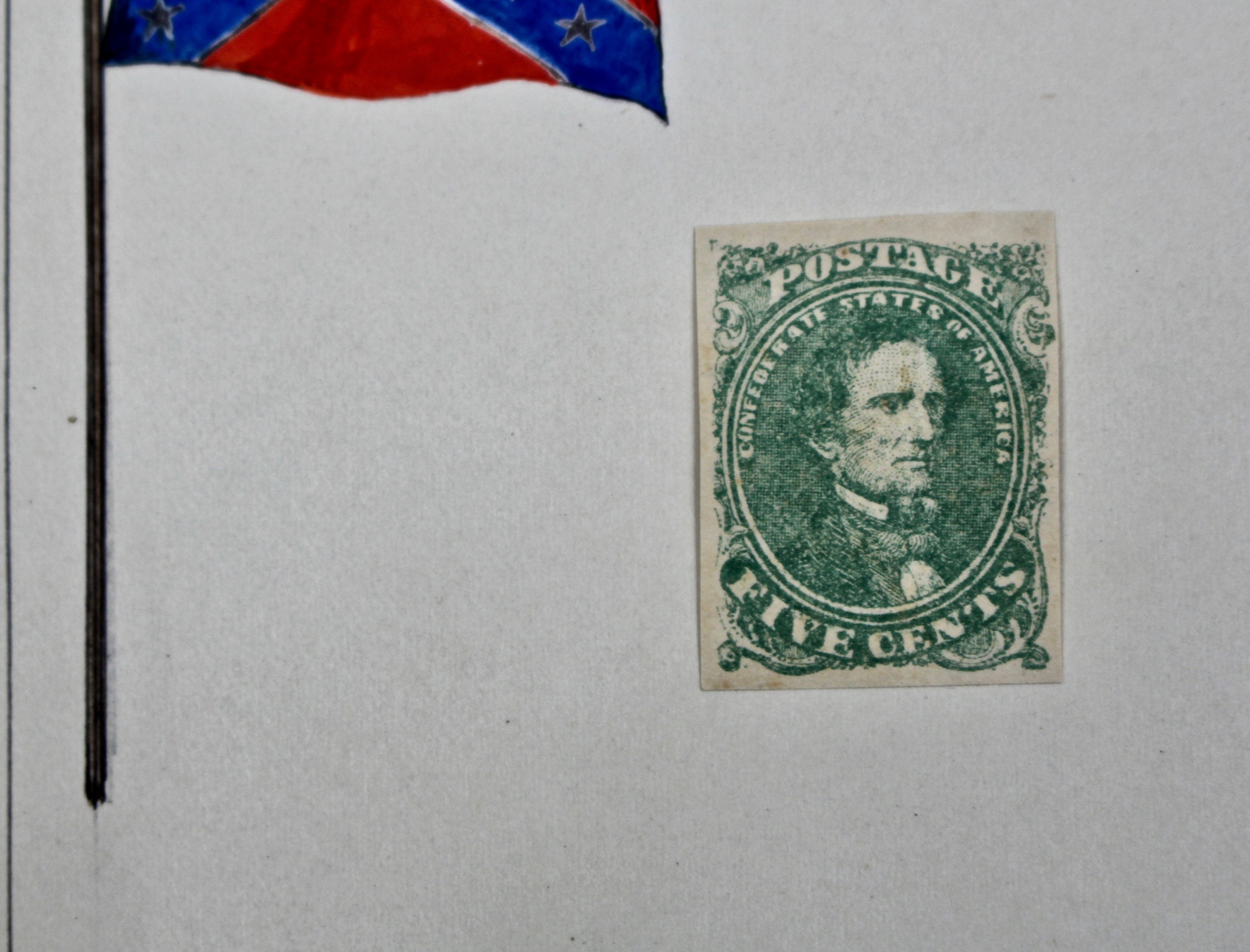Confederate Postage Stamp Collection