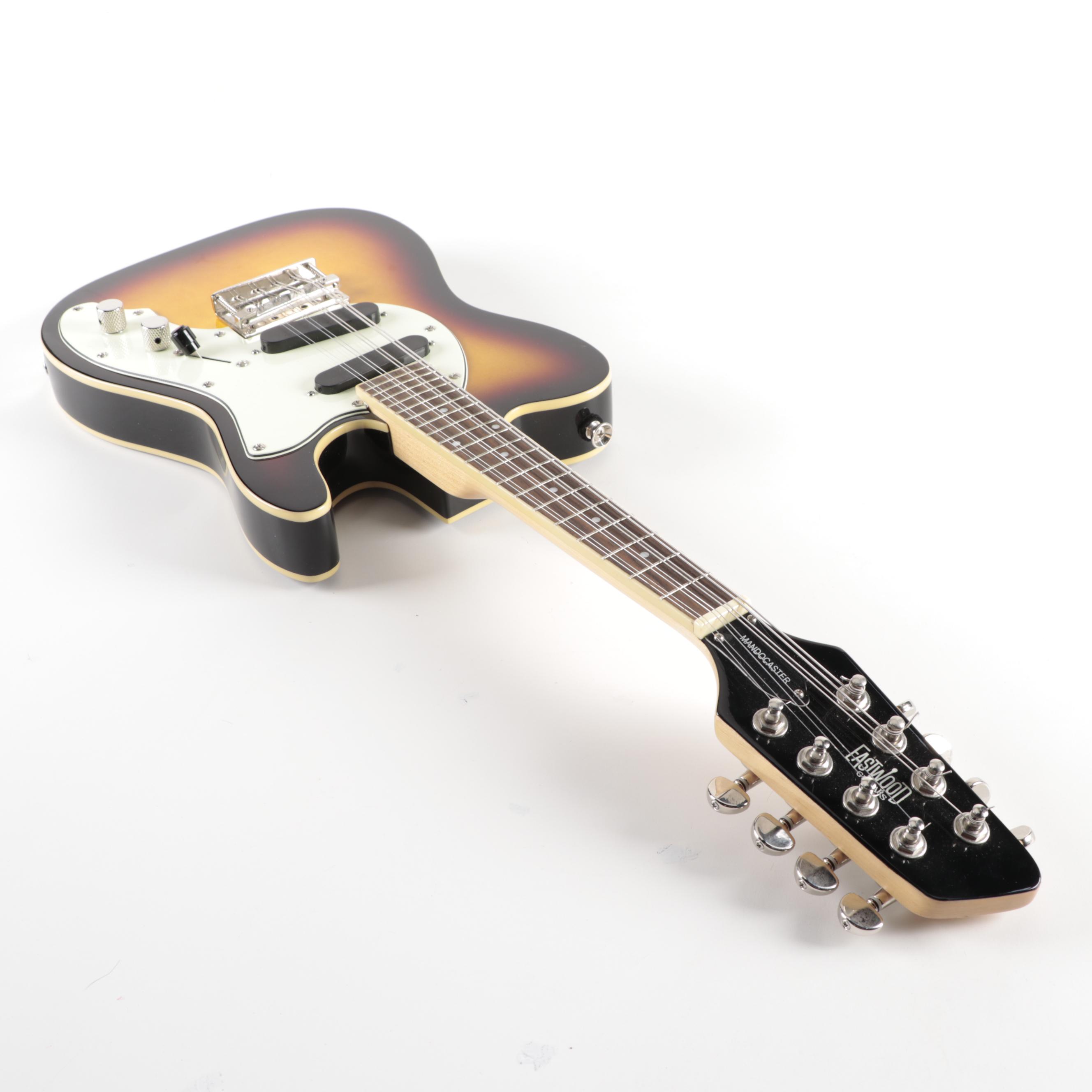 Eastwood "Mandocaster" Electric Mandolin with Case