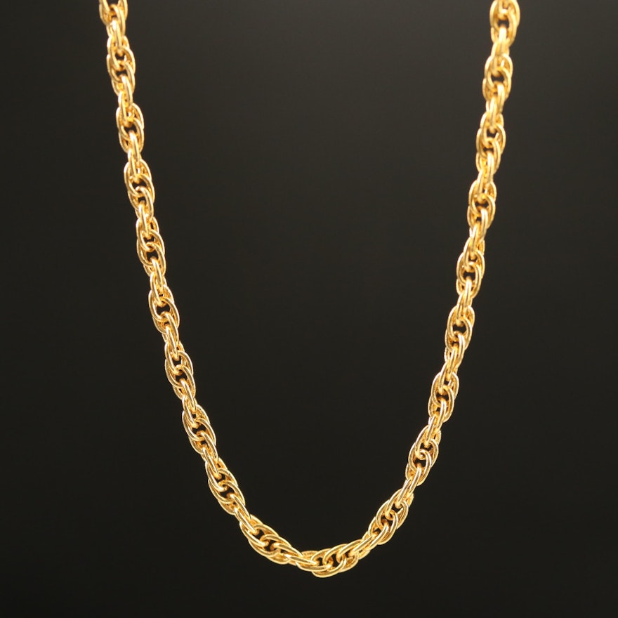 Rope Style Chain Necklace