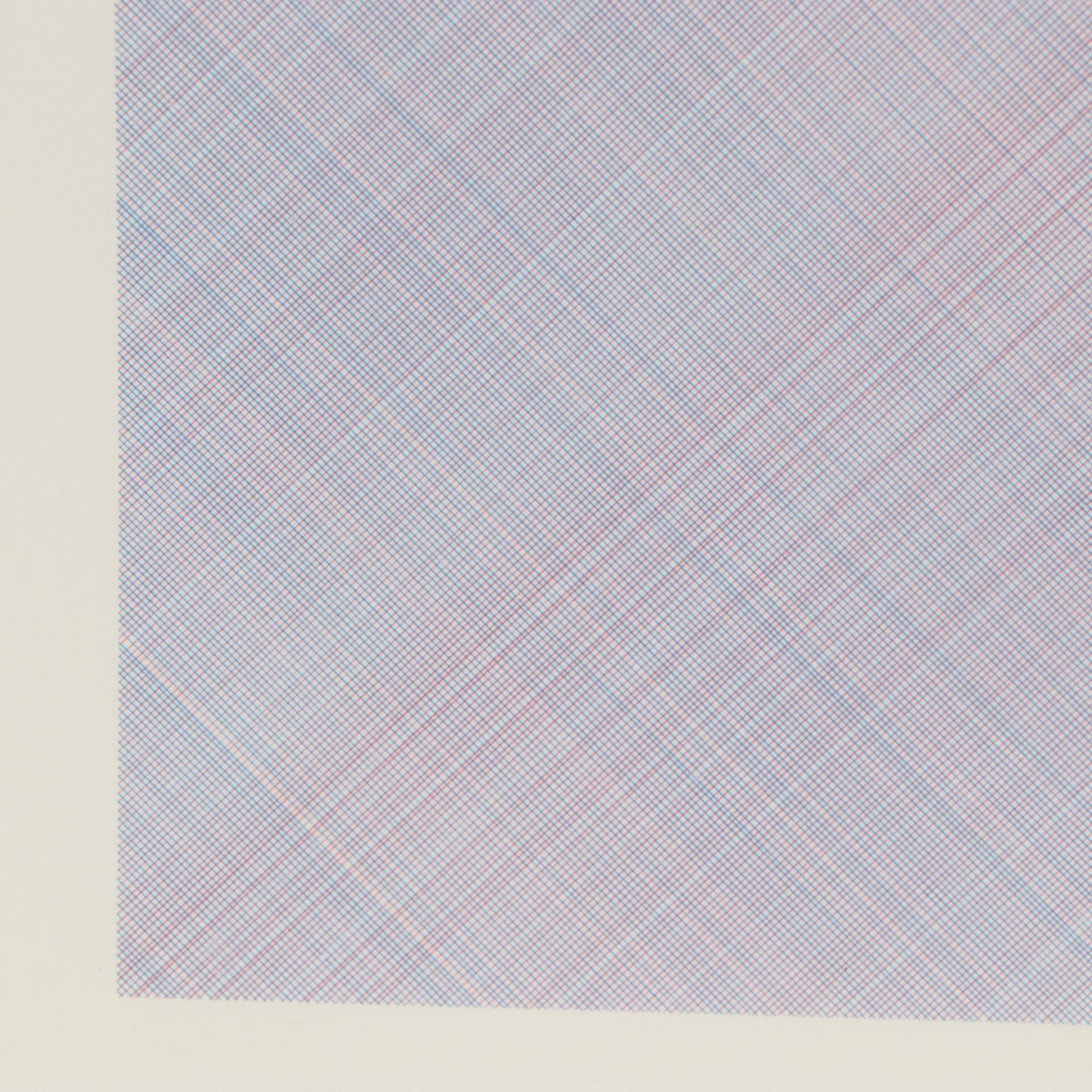 Sol LeWitt Conceptual Serigraph, 1980