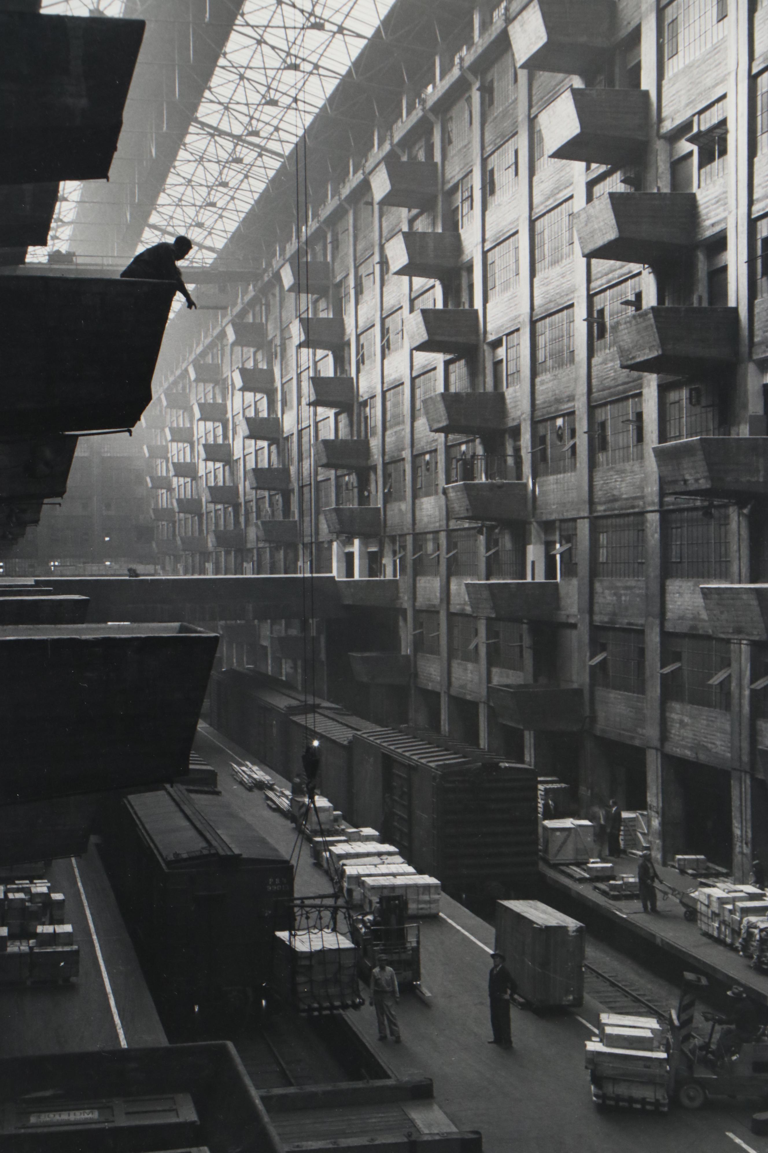 Andreas Feininger Silver Gelatin Photograph "Warehouse Dock, Brooklyn," 1991