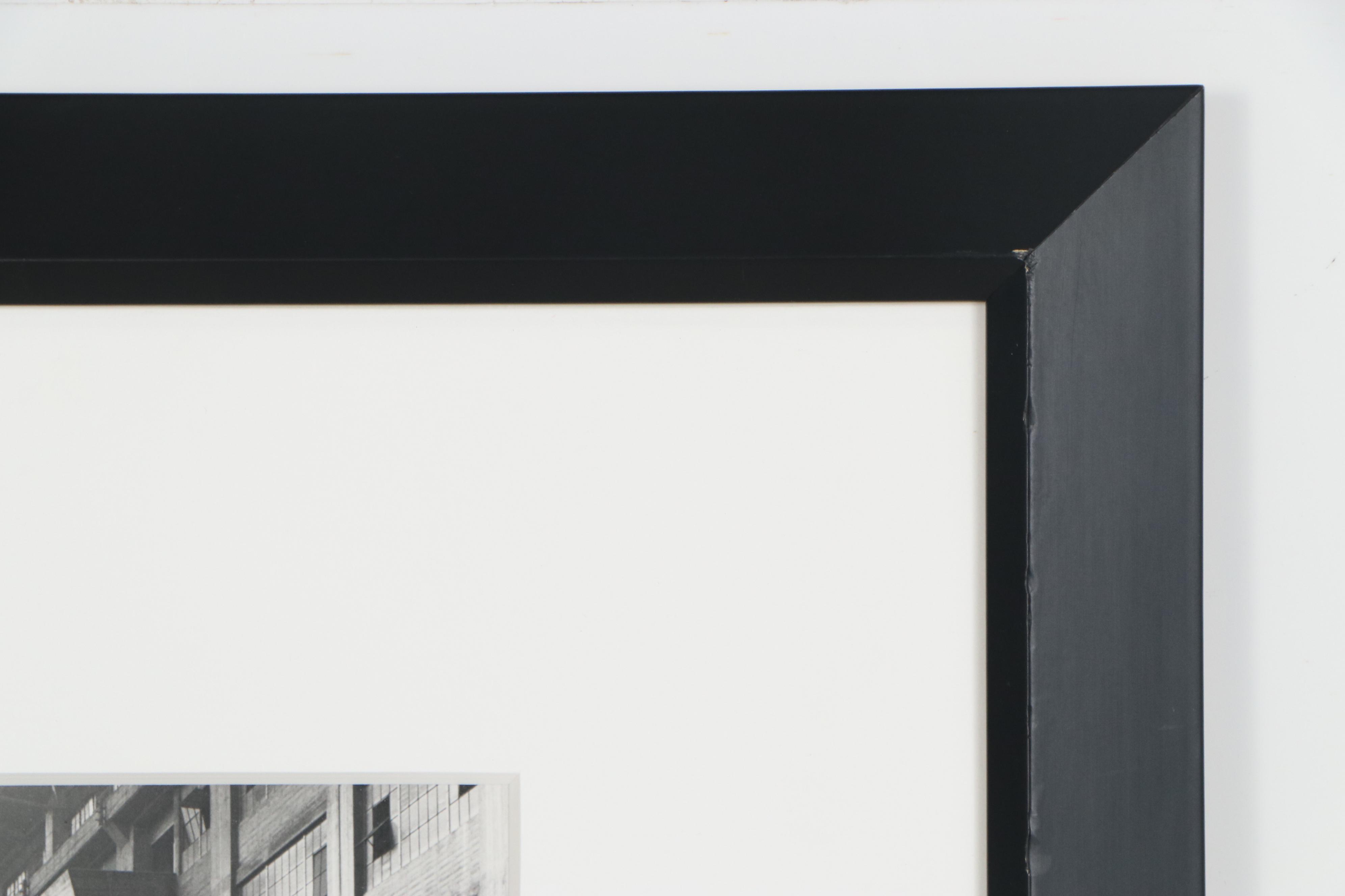 Andreas Feininger Silver Gelatin Photograph "Warehouse Dock, Brooklyn," 1991