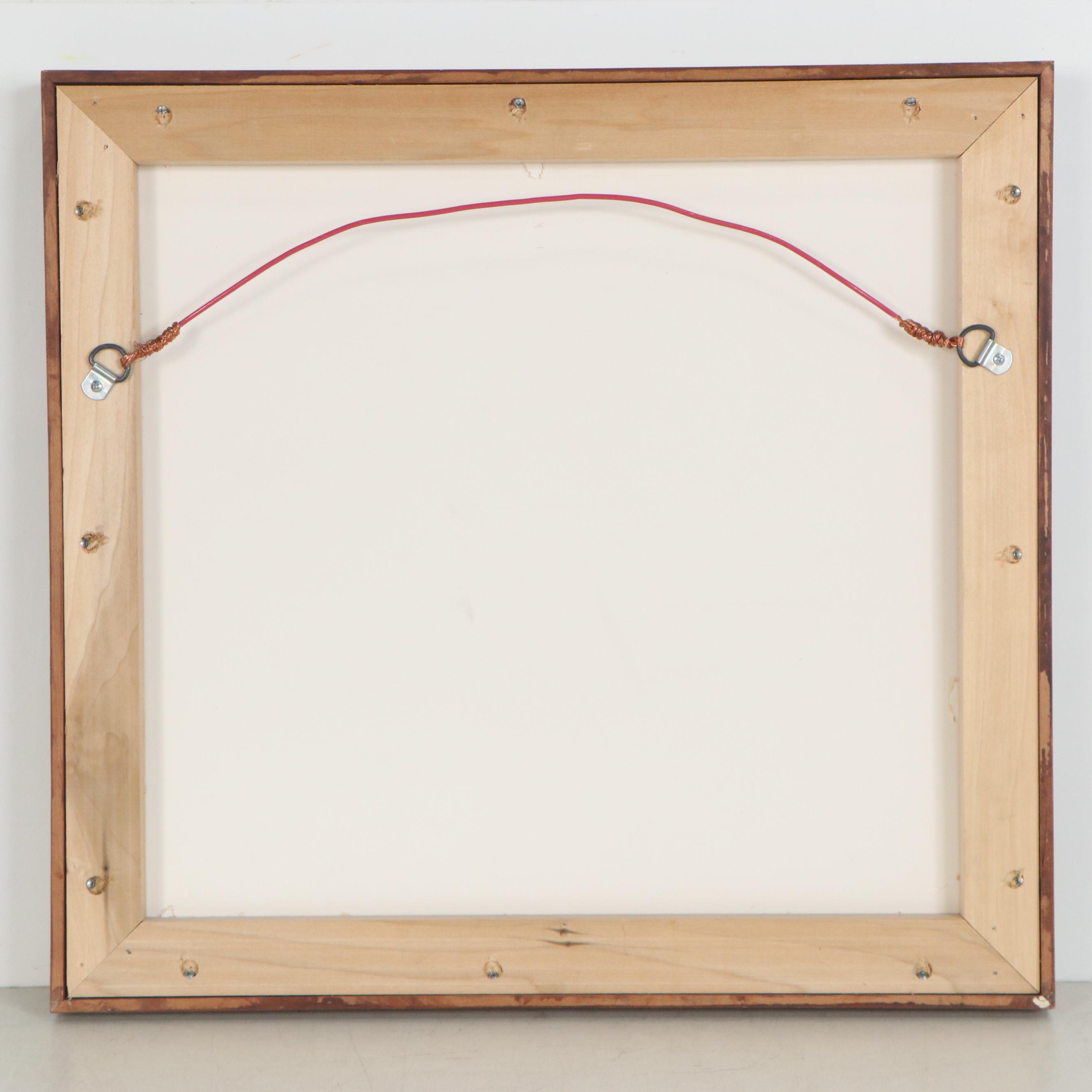 Michael Flanagan Etching "White Stone Junction," 1995