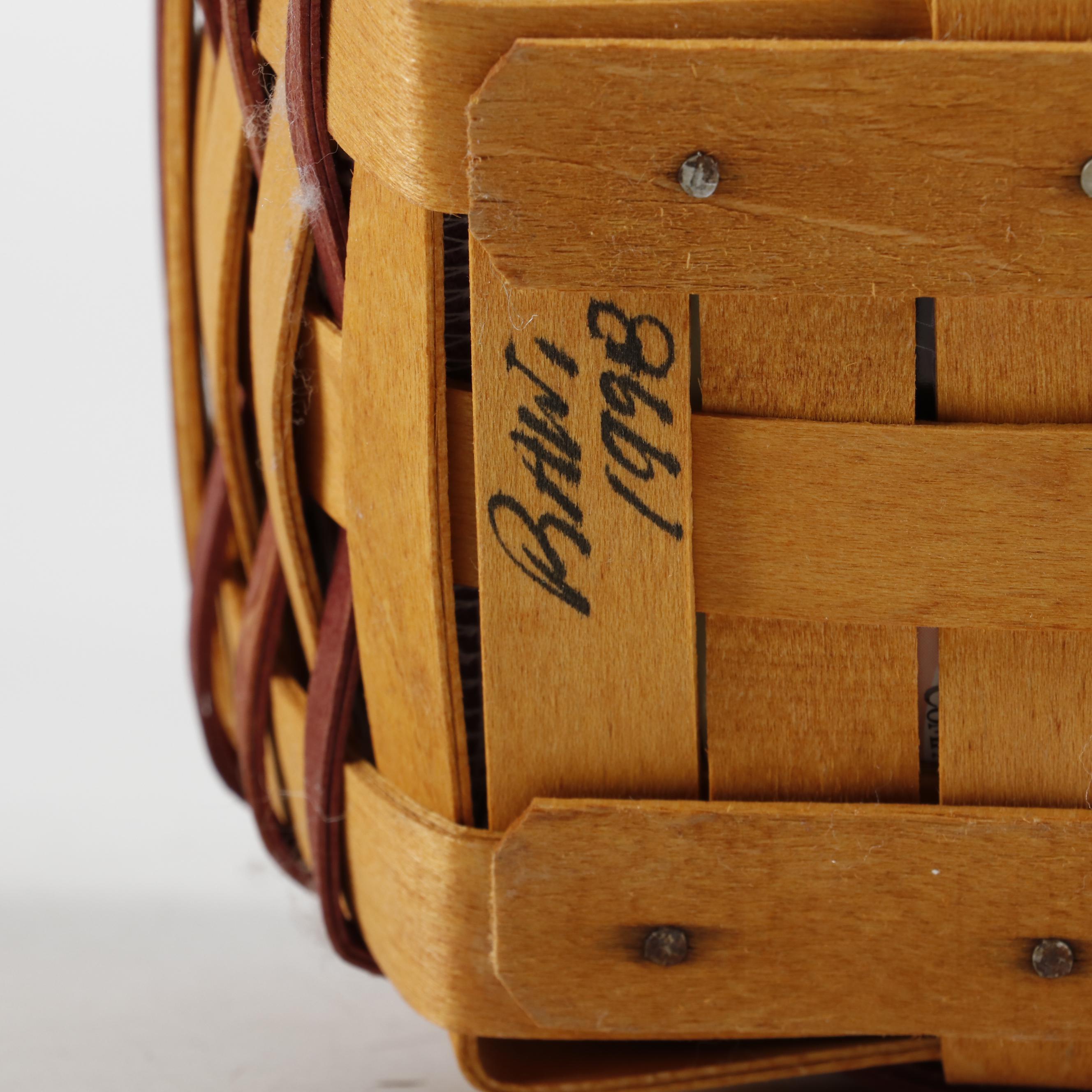 Handwoven Longaberger Easter and Spring Themed Baskets, Decorations and More