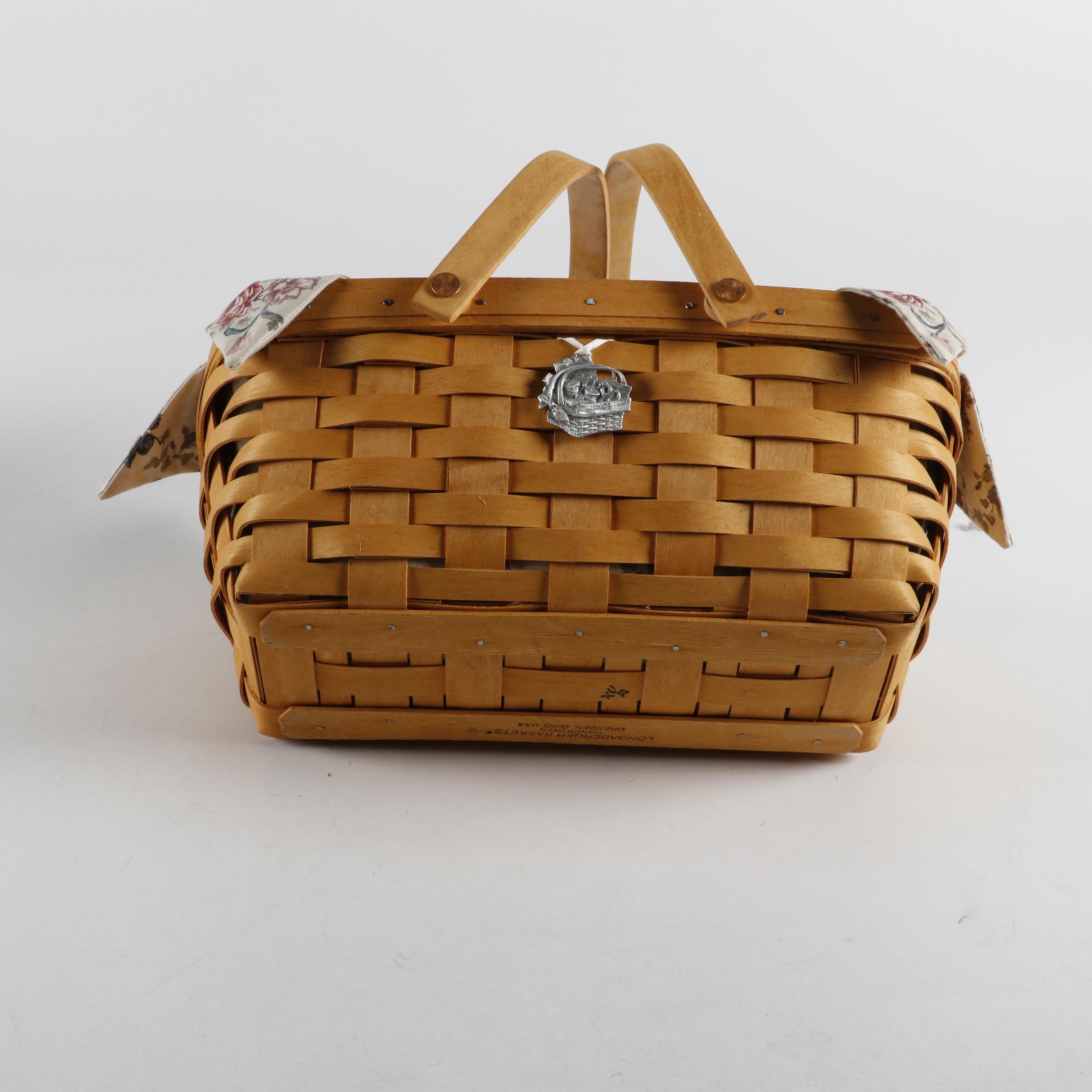 Handwoven Longaberger Easter and Spring Themed Baskets, Decorations and More