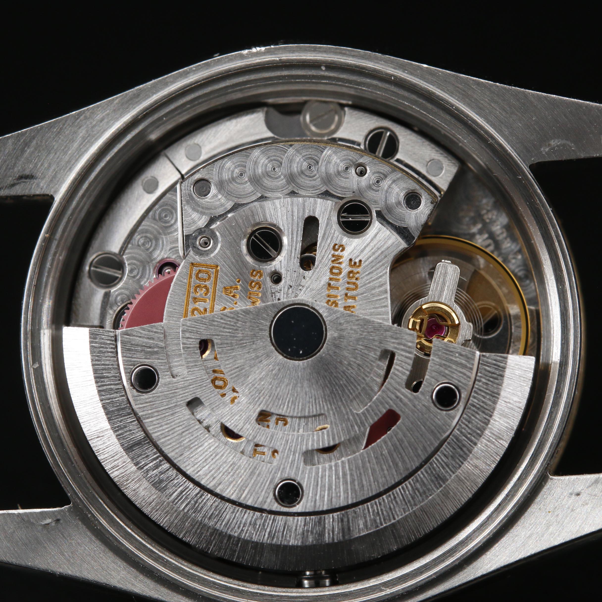 1997 Rolex Oyster Perpetual Factory Diamond Dial 18K and Stainless Watch