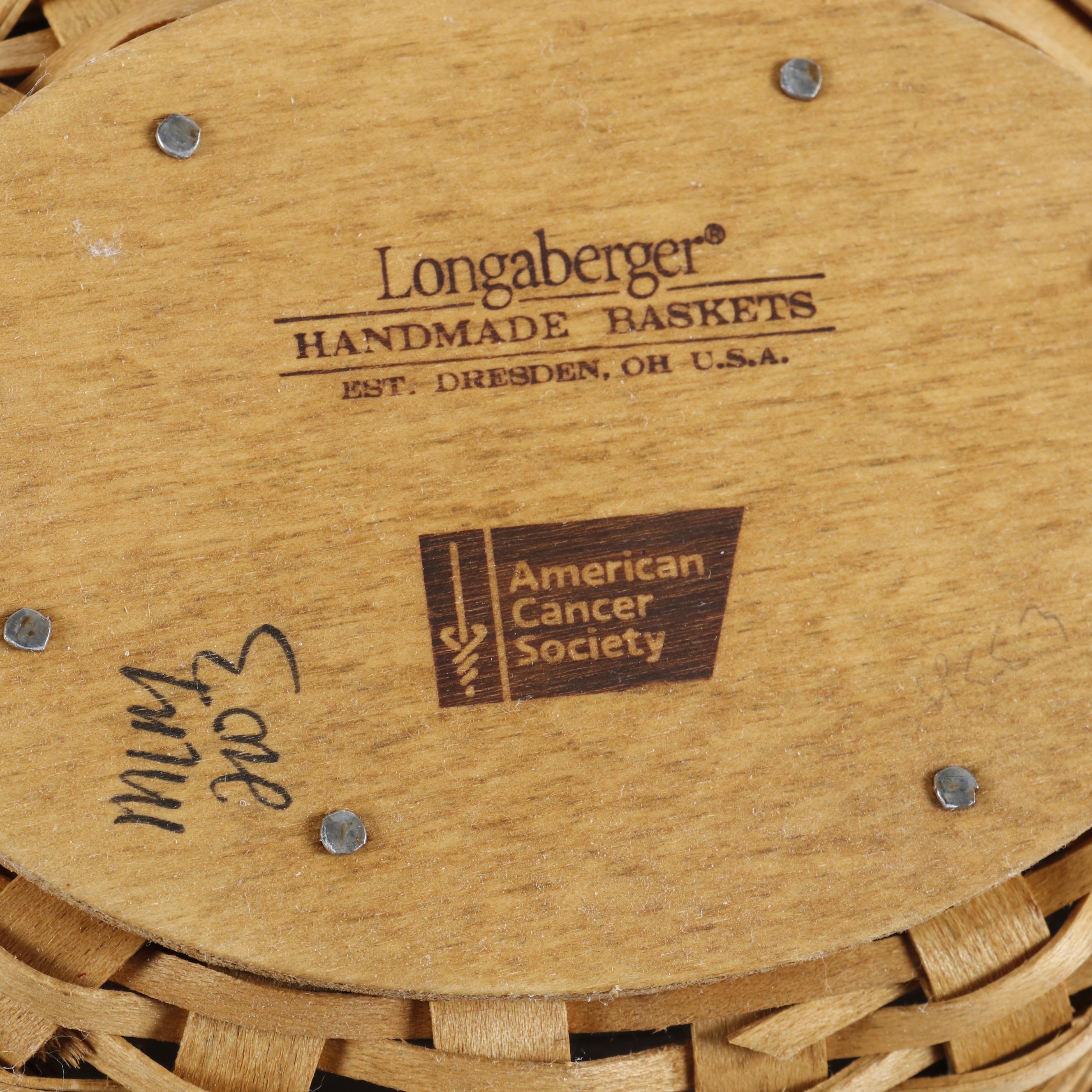 Longaberger Wrought Iron Stand with Ceramic Serveware and Wooden Baskets