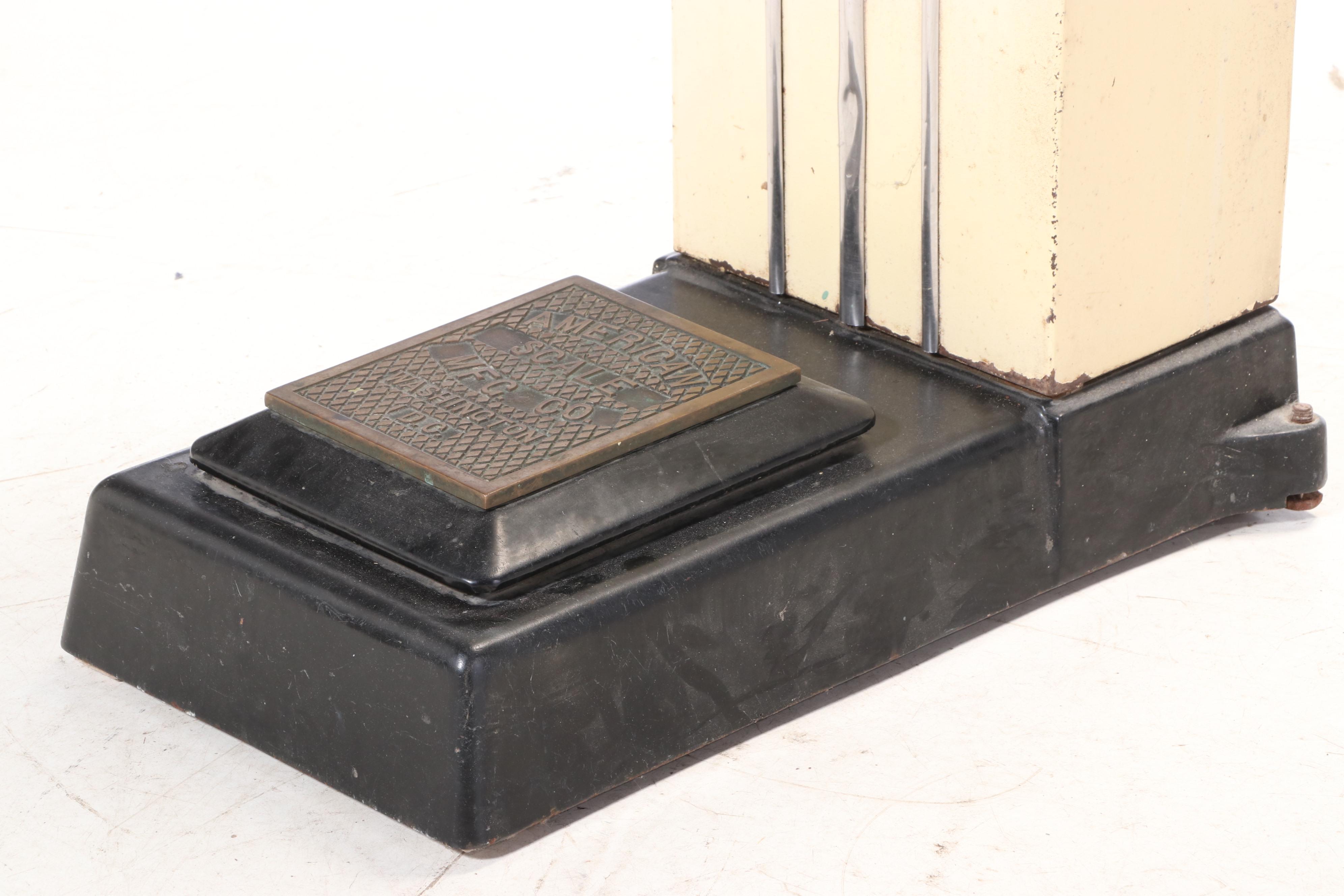 American Scale Mfg. Co. Coin-Operated Fortune Teller Floor Scale, circa 1930