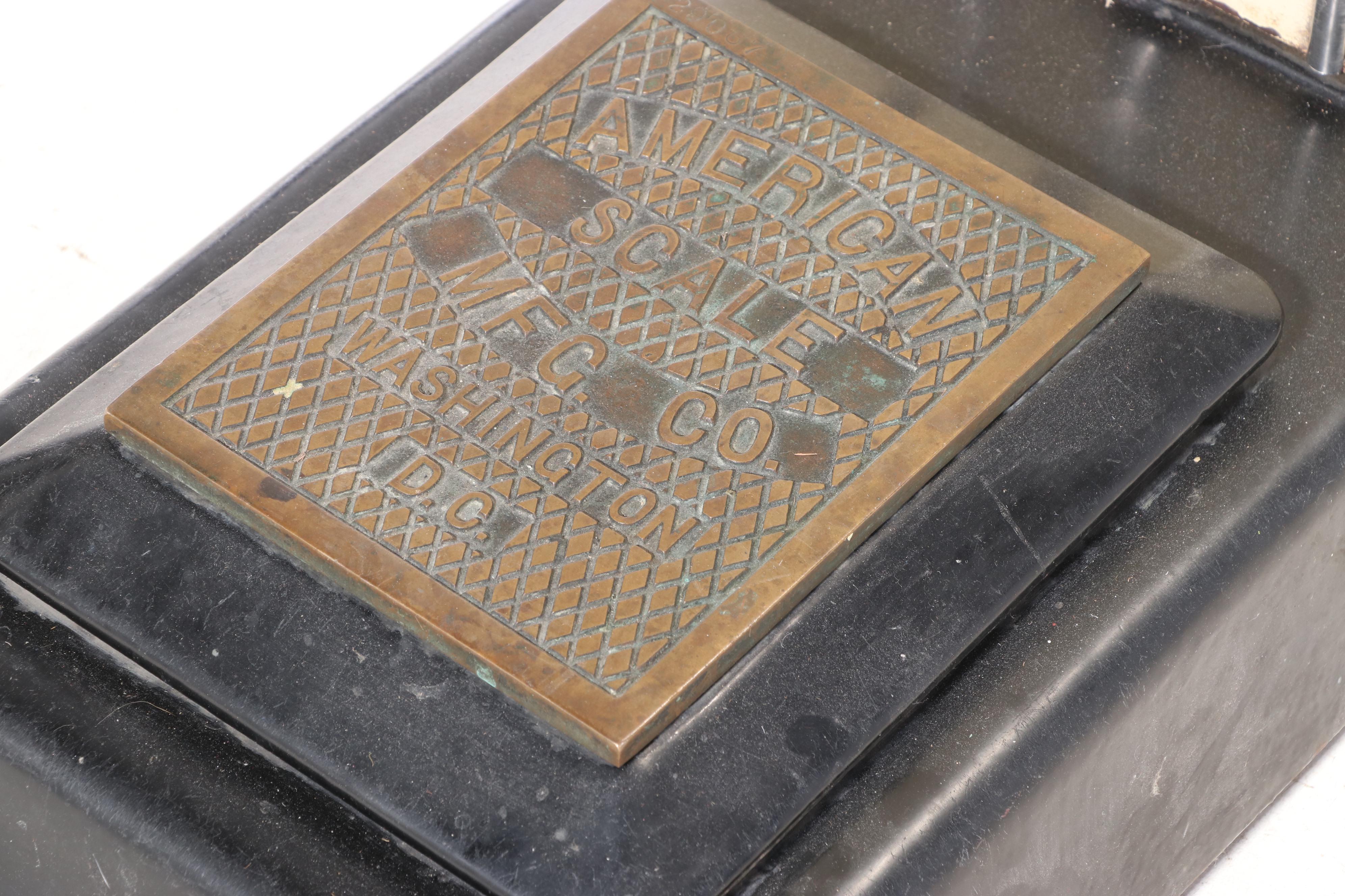 American Scale Mfg. Co. Coin-Operated Fortune Teller Floor Scale, circa 1930