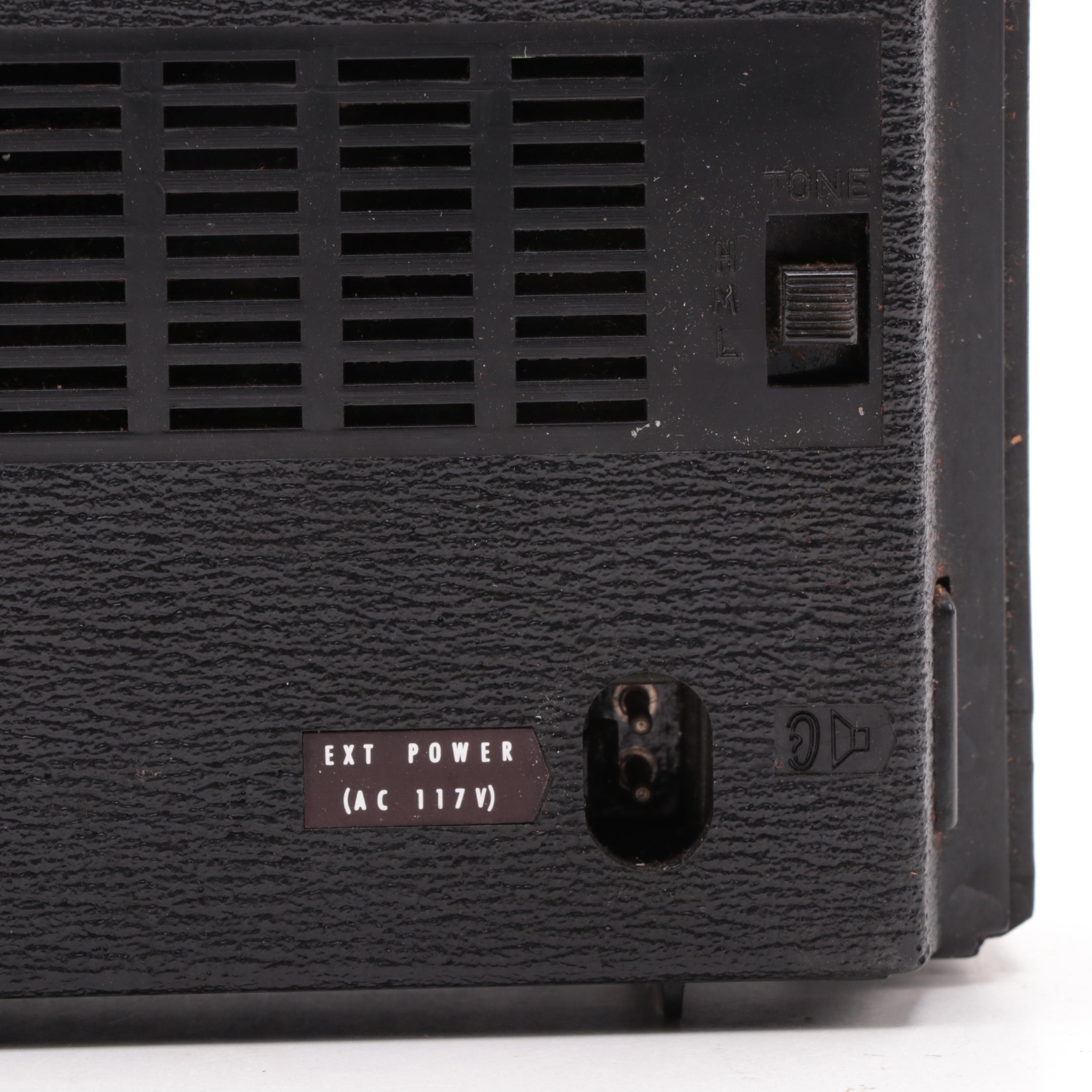 Panasonic Model RF-800 FM-AM Portable Radio, Mid-20th Century