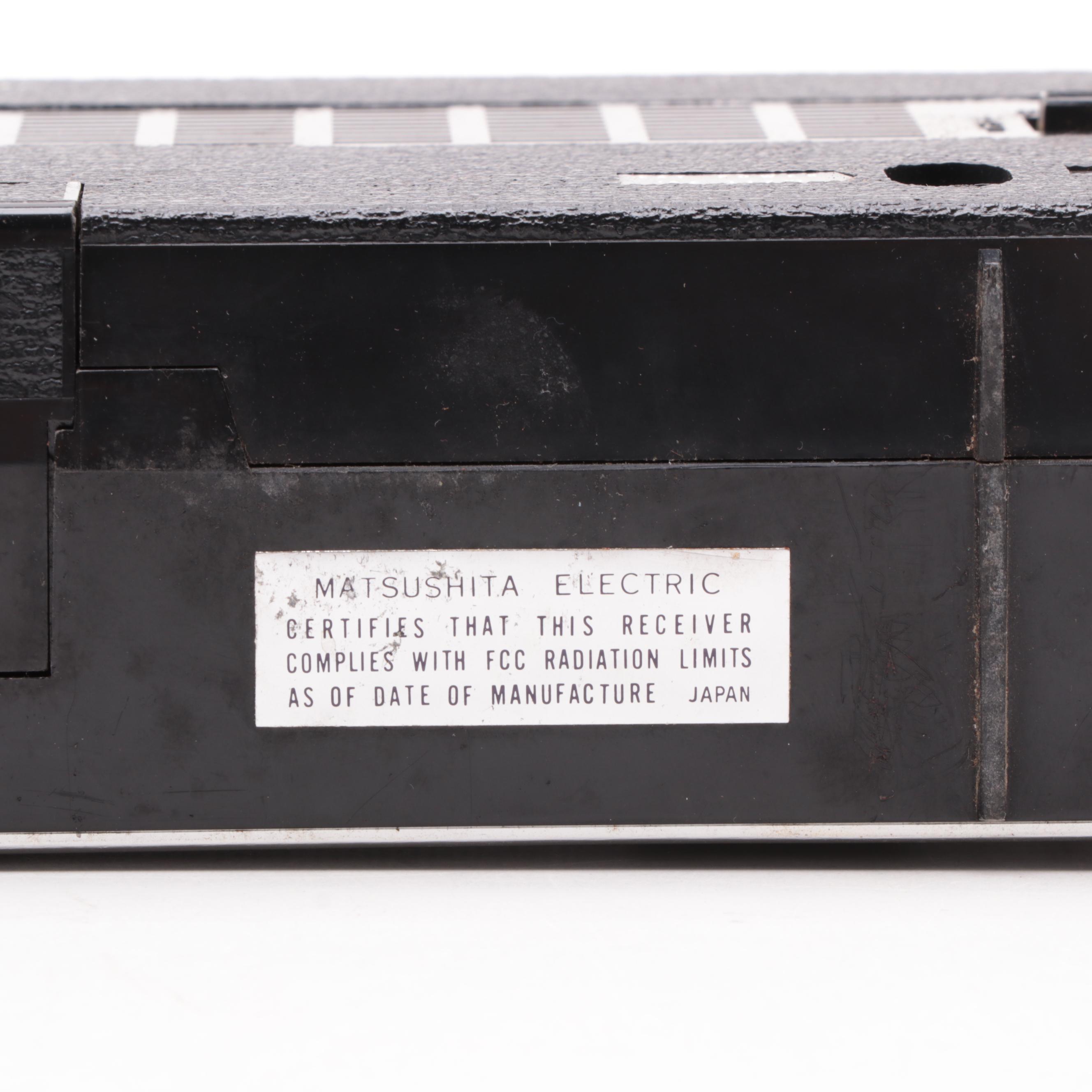 Panasonic Model RF-800 FM-AM Portable Radio, Mid-20th Century