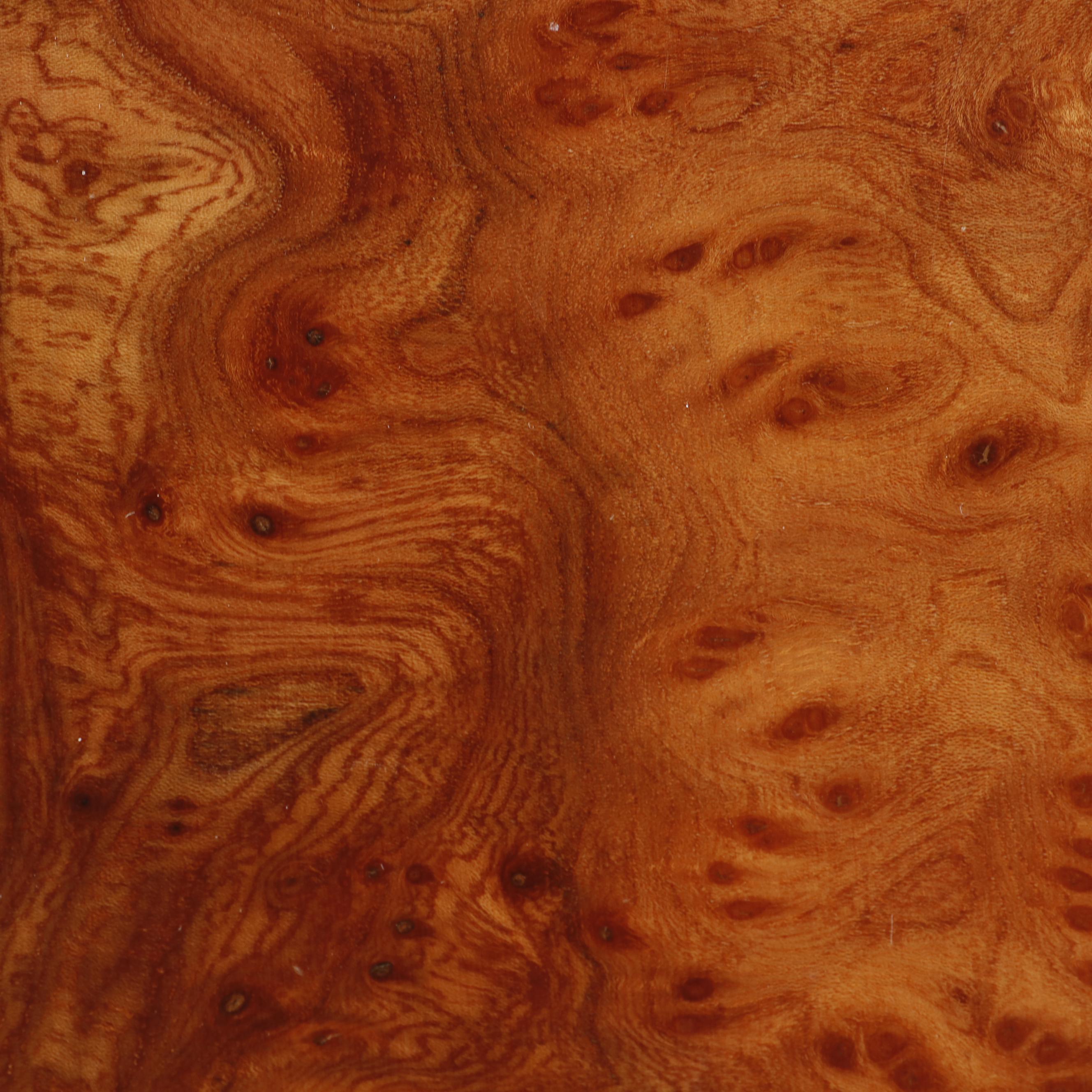 Agresti Italian Burl Wood Jewelry Box and Reuge Burl Music Box