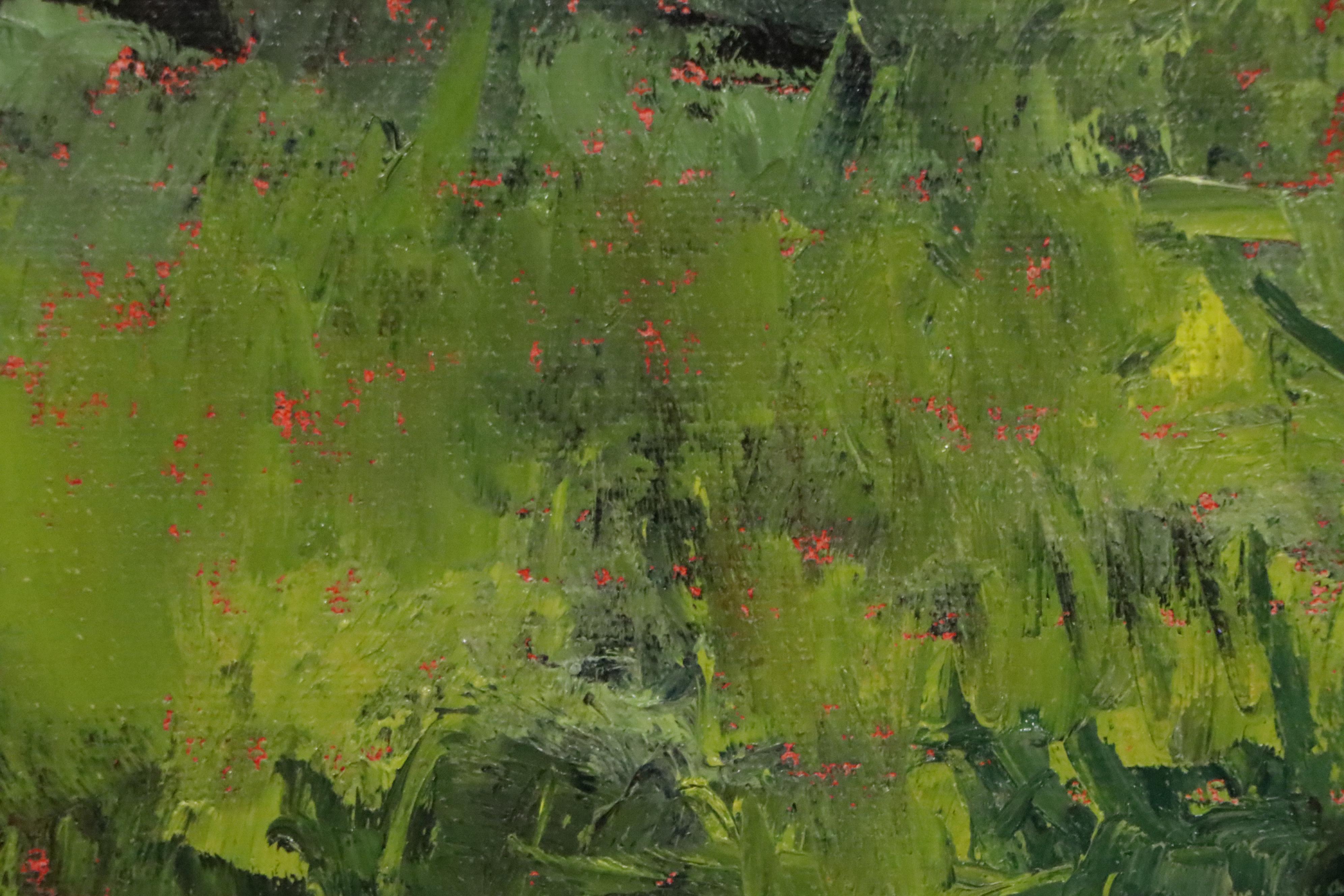 David Wesley Poe Oil Painting "Where Two Streams Meet," 2020