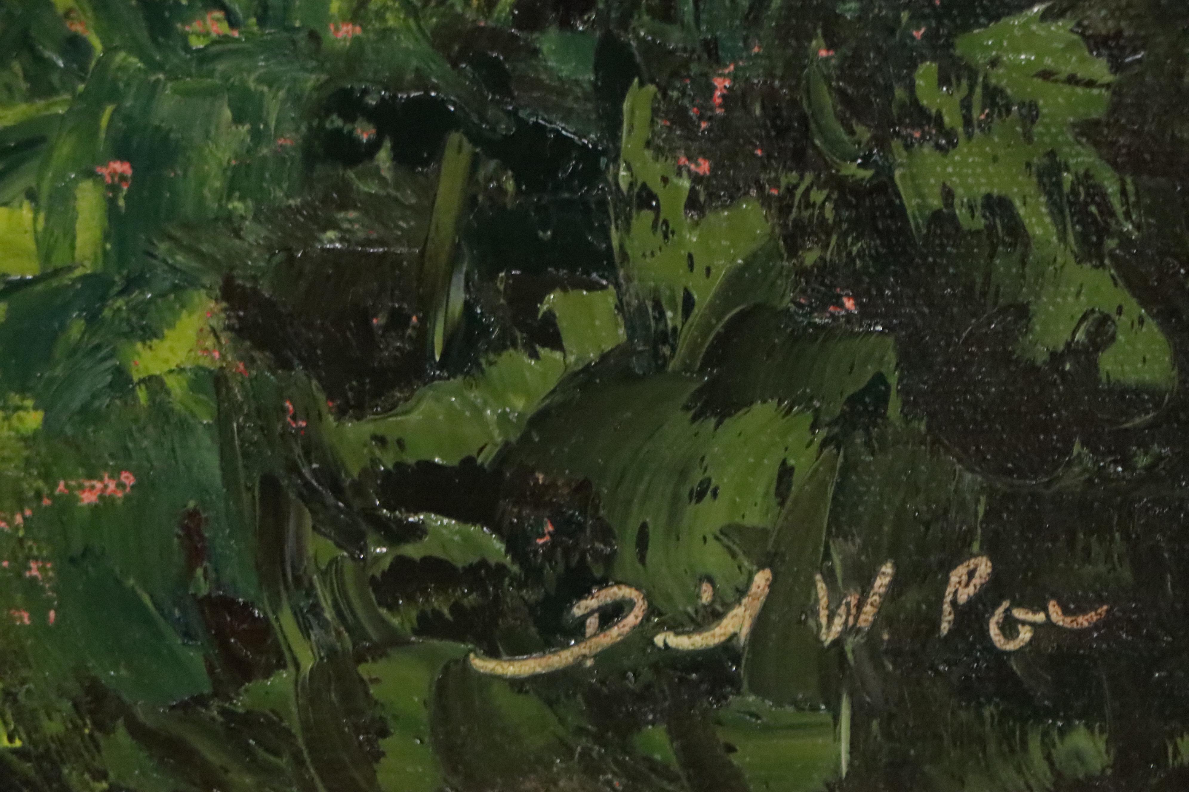 David Wesley Poe Oil Painting "Where Two Streams Meet," 2020